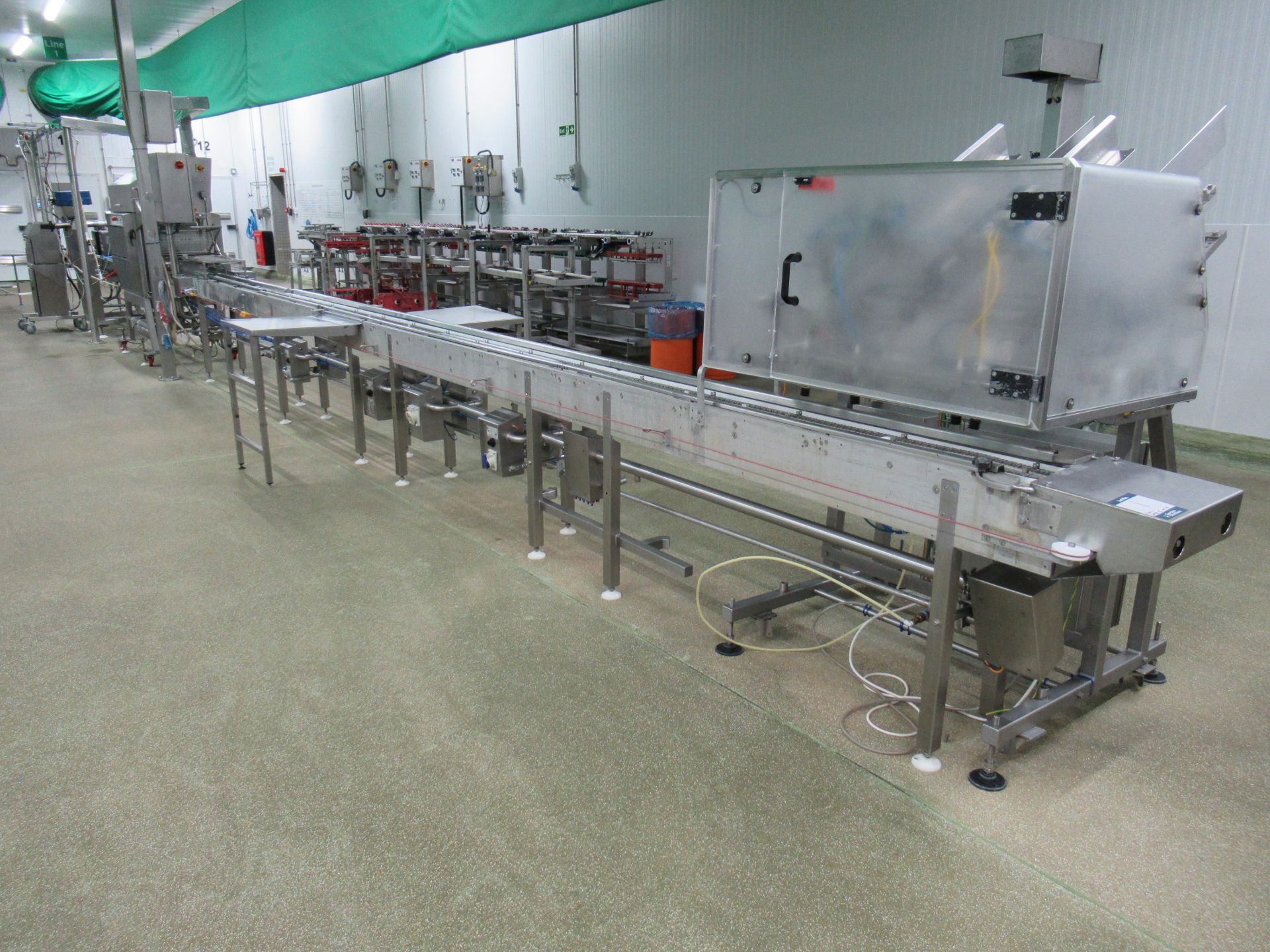 ALL INCLUSIVE LOTS 2-7: Tray filling and sealing line 1 comprised of; FP Packaging Machinery Ltd - Bild 3 aus 57