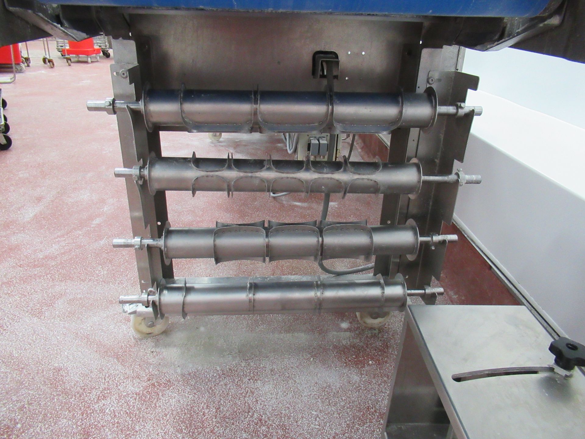 Rondo 650mm pastry line comprised of 3m conveyor, lattice cuter, two single pastry cutter heads, one - Image 14 of 20