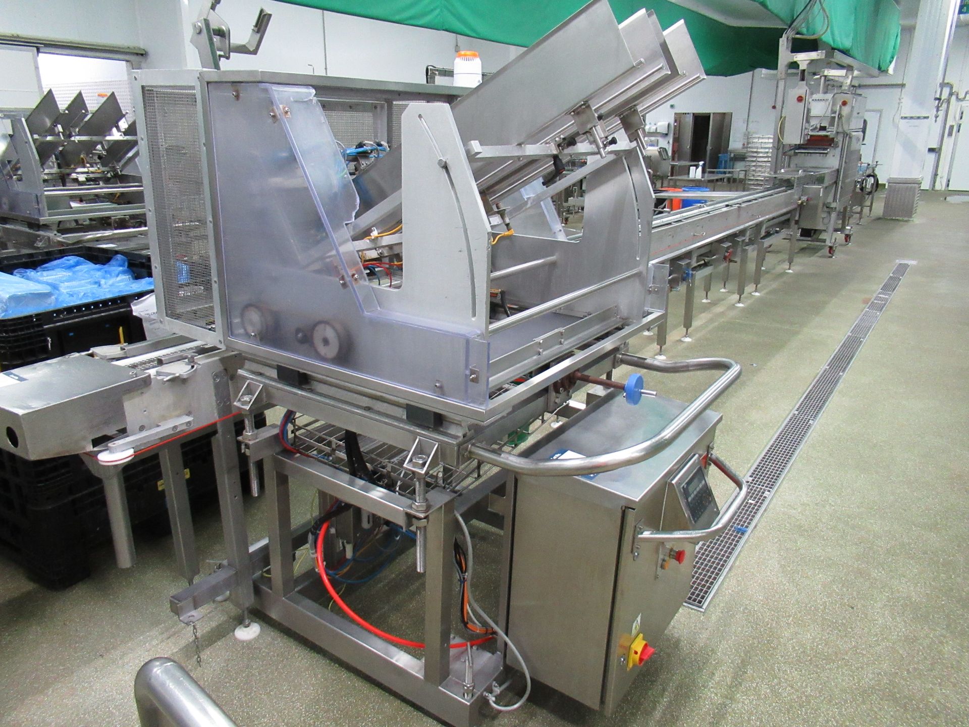 ALL INCLUSIVE LOTS 22-27: Tray filling and sealing line 4 comprised of; Turbo Systems Ltd tray - Bild 4 aus 63