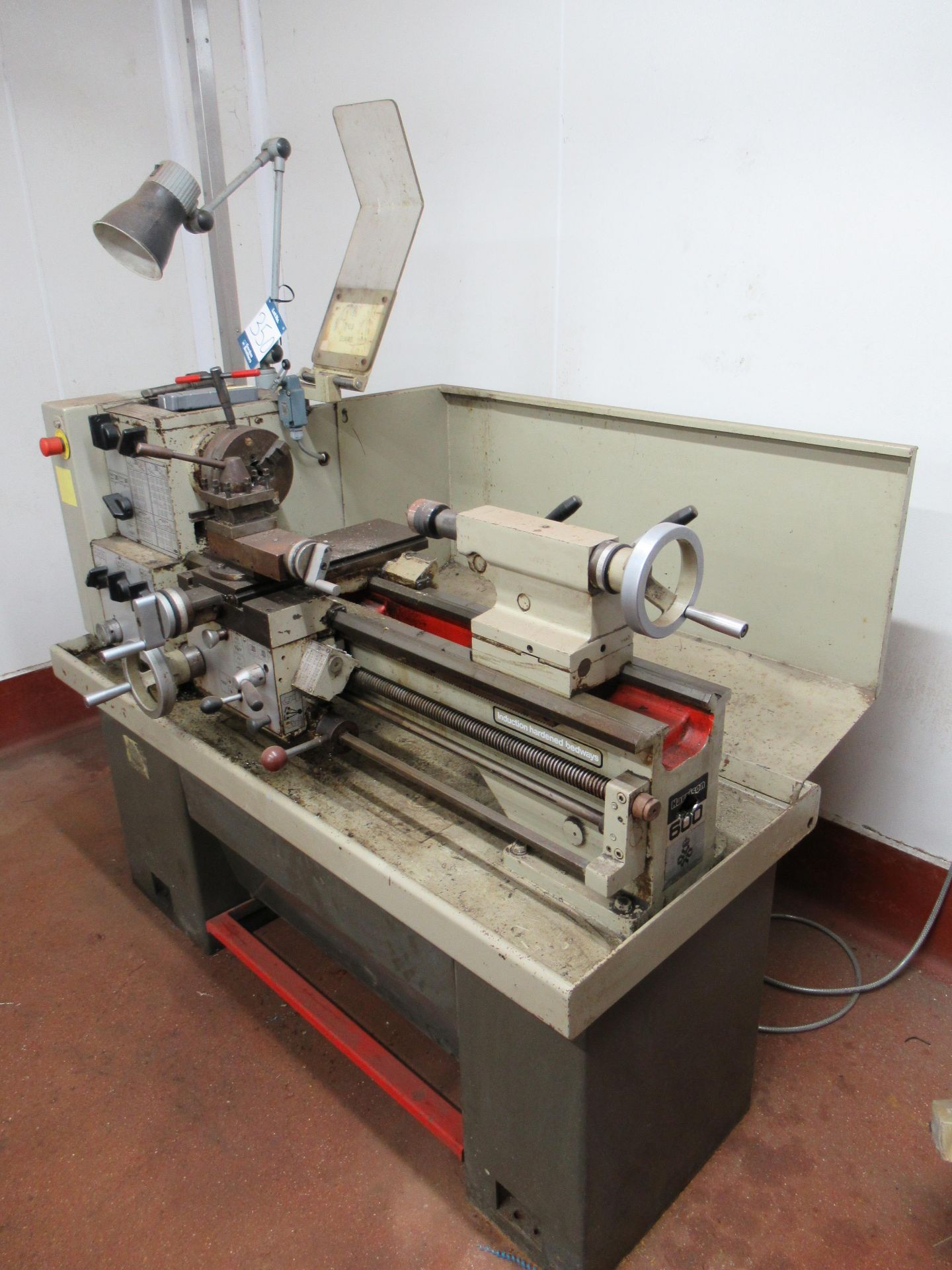 Harrison M300 straight bed centre lathe, 600mm between centres, 300mm swing over bed Serial no: - Image 2 of 13
