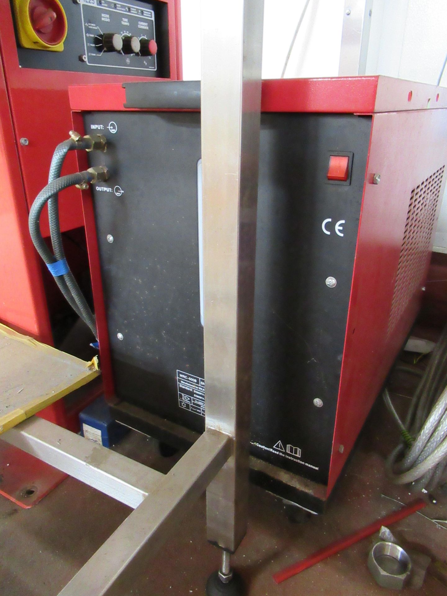 Tecna TE25 spot welder Serial no:1479 (2009) with water cooler NB: not in use – suitable for - Image 5 of 7