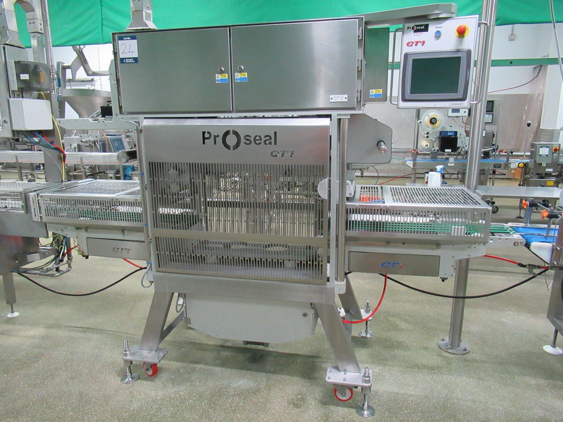 ALL INCLUSIVE LOTS 22-27: Tray filling and sealing line 4 comprised of; Turbo Systems Ltd tray - Image 60 of 63