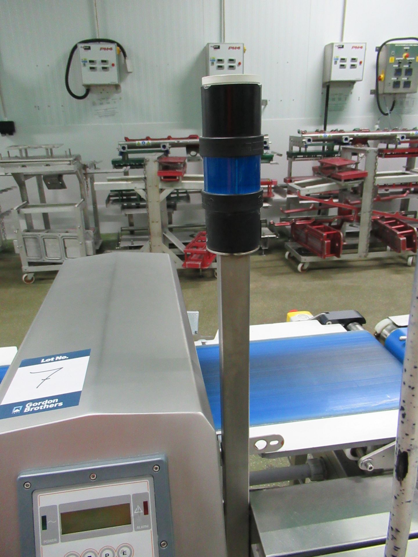 Ceia THS/M through feed metal detector. Serial no: 20300211004, 350 x 150mm aperture, mounted on 1. - Bild 7 aus 8