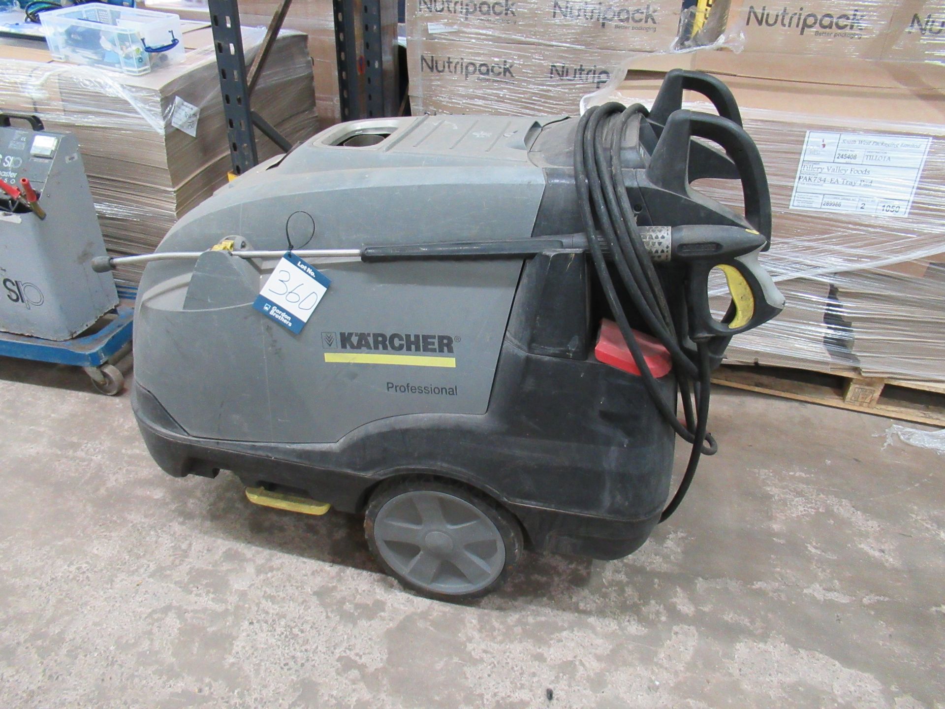 K"A"RCHER Professional HDS 7/10-4 M mobile diesel fired pressure washer/steam cleaner