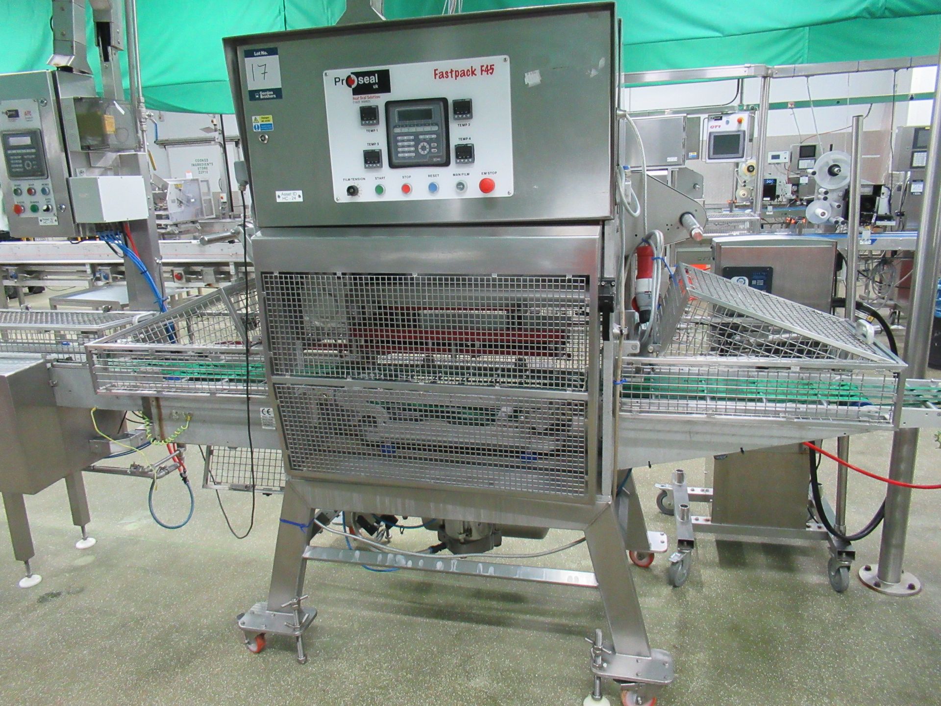 ALL INCLUSIVE LOTS 15-20: Tray filling and sealing line 3 comprised of; FP Packaging Machinery Ltd - Image 10 of 67