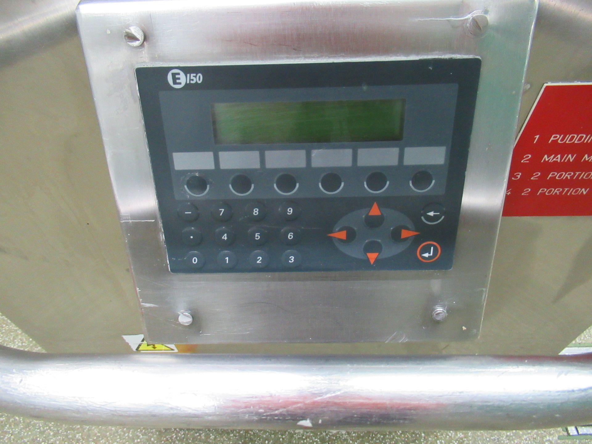 Turbo Systems Ltd tray denester. Serial no: FP1005903002 (2009) 2 row feeder with E150 keypad ( - Image 4 of 9