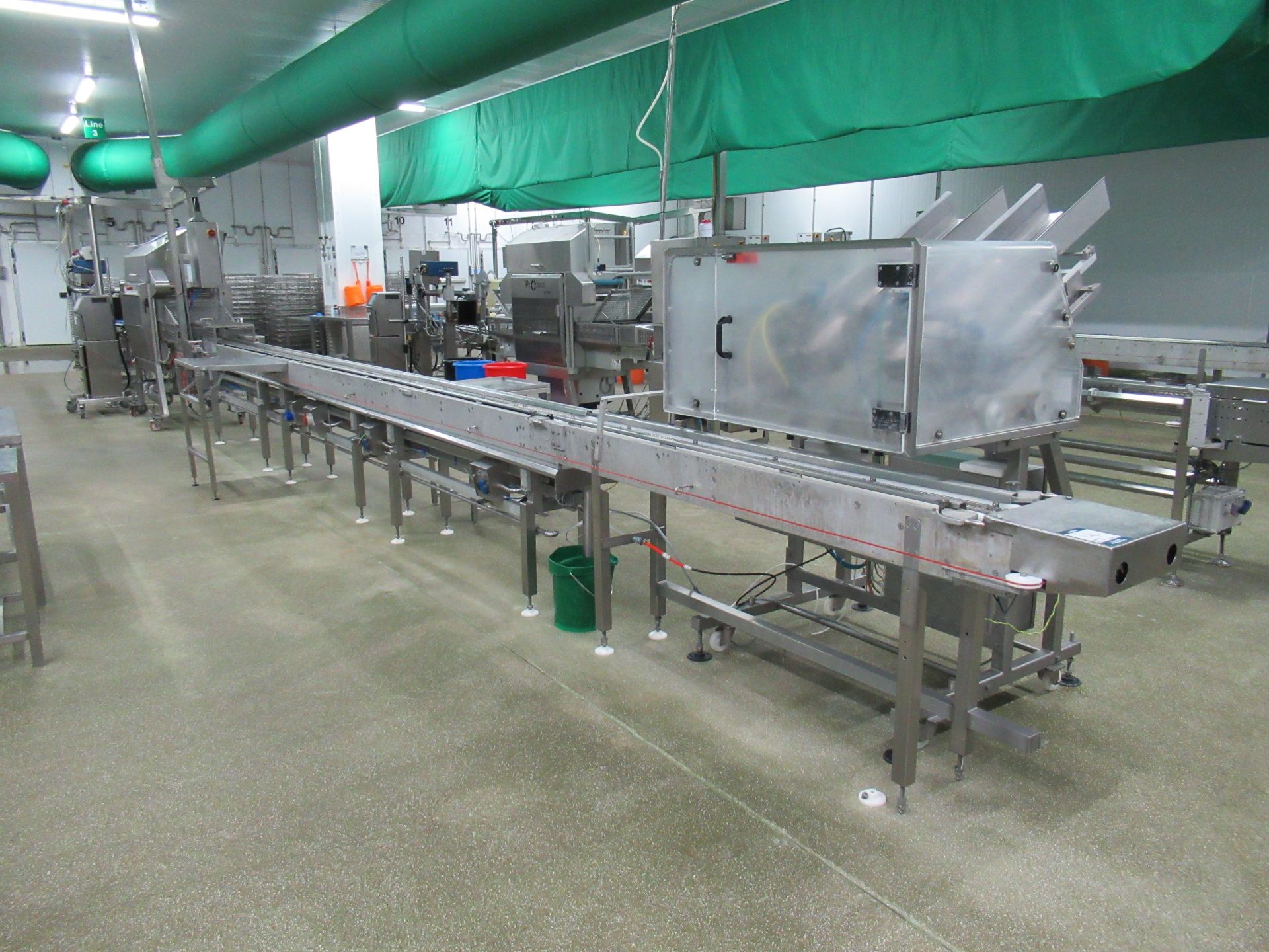 ALL INCLUSIVE LOTS 15-20: Tray filling and sealing line 3 comprised of; FP Packaging Machinery Ltd - Image 5 of 67