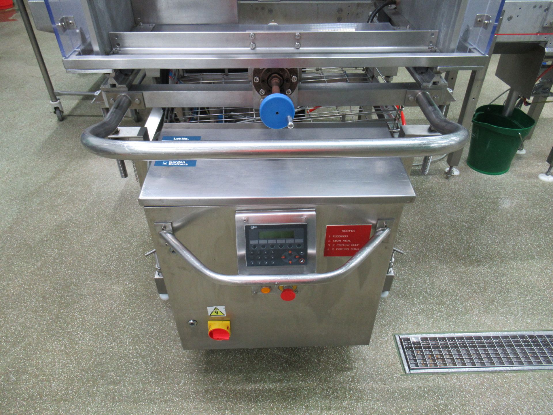 Turbo Systems Ltd tray denester. Serial no: FP1005903002 (2009) 2 row feeder with E150 keypad ( - Image 3 of 9