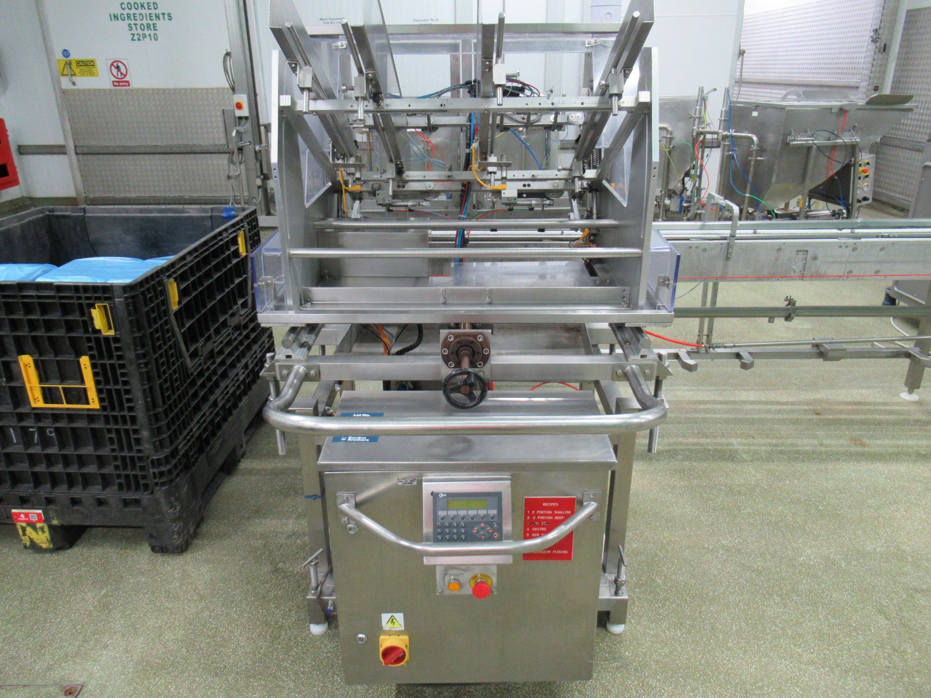 Turbo Systems tray denester. Serial no: FP1005903001 (2009) 2 row feeder with E150 keypad (Part of - Image 2 of 10