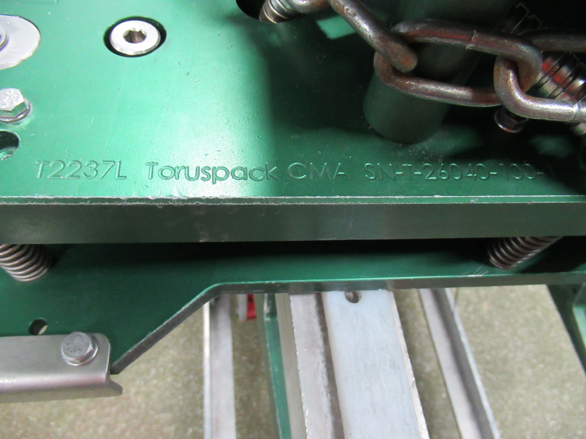 Toruspack CMA T2237L three position plastic tray heat seal tooling set for Proseal tray sealer - Image 3 of 8