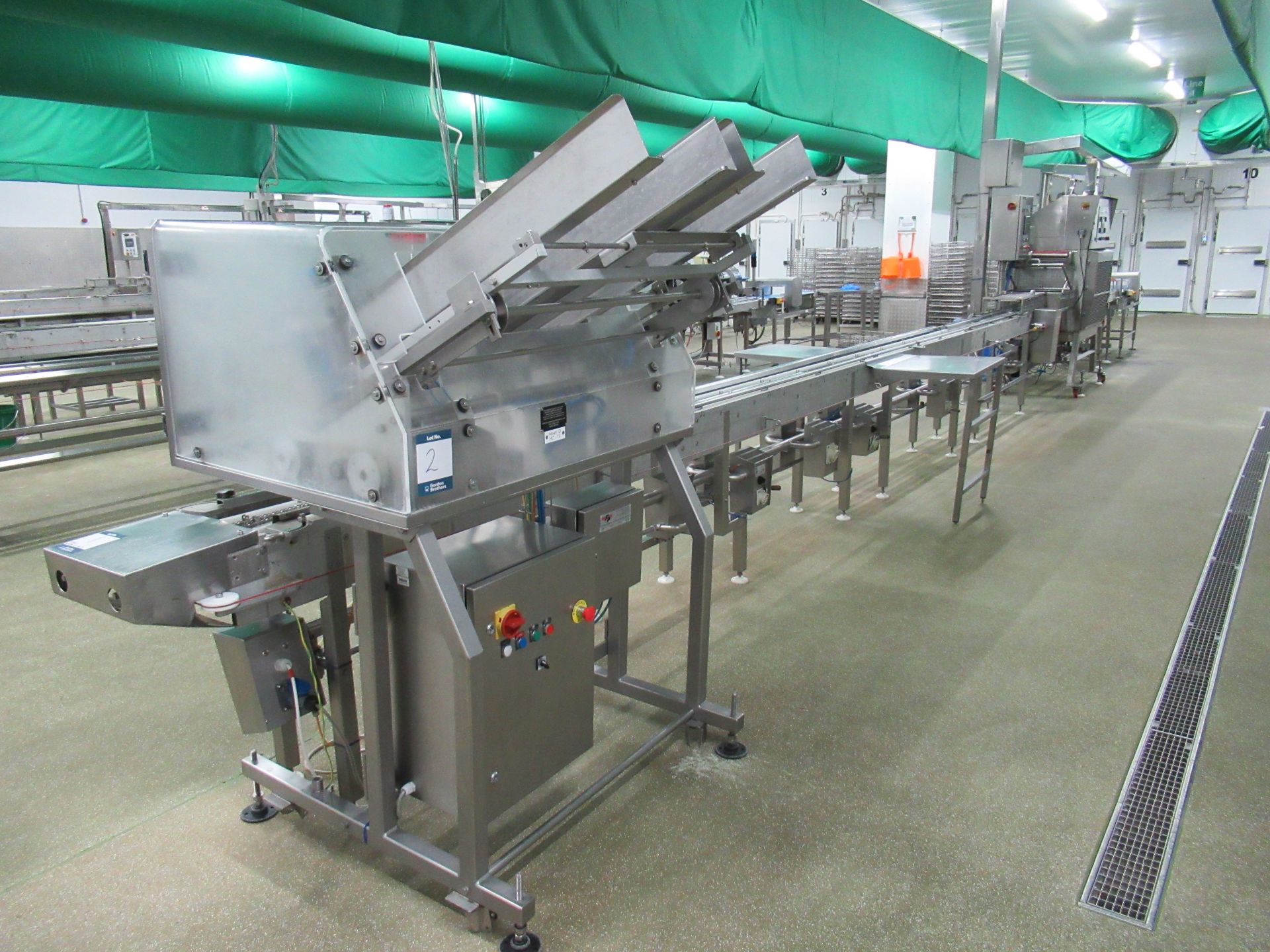 ALL INCLUSIVE LOTS 2-7: Tray filling and sealing line 1 comprised of; FP Packaging Machinery Ltd - Bild 2 aus 57
