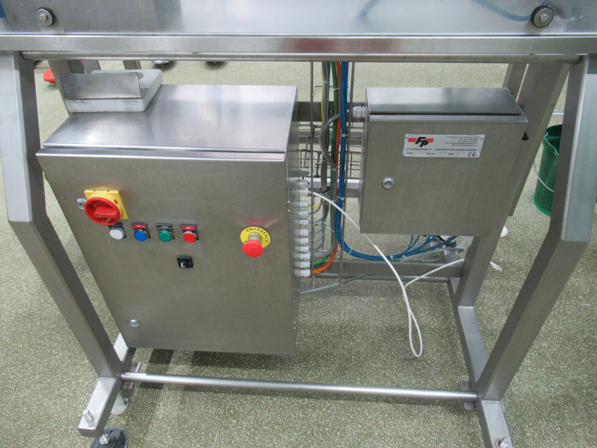 FP Packaging Machinery Ltd Recip2 tray denester. Serial no: 7093 (2005) 2 row feeder (Part of All - Image 5 of 7