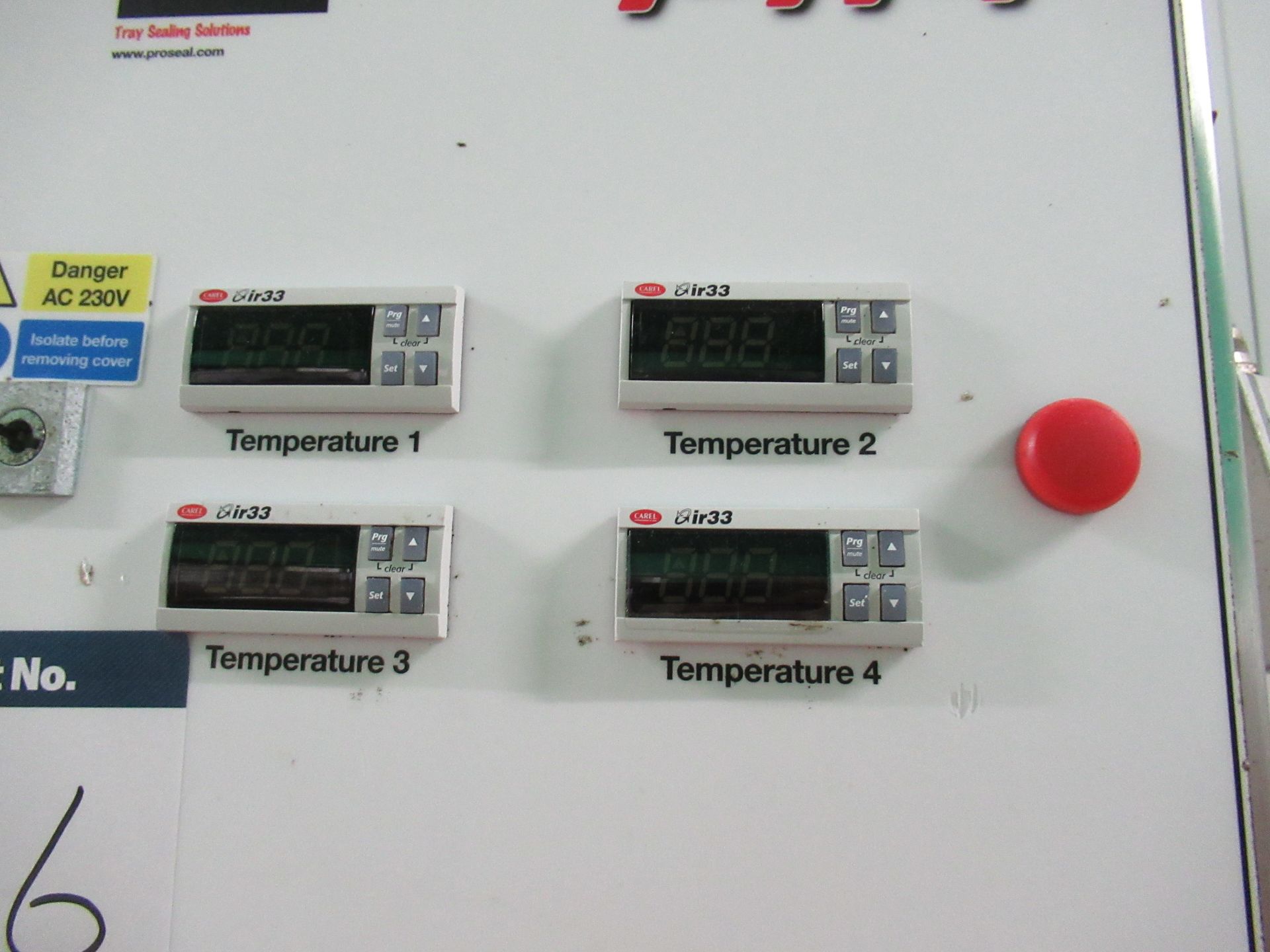 Proseal PH4 tool pre-heater panel. Serial no: 2901 wall mounted - Image 2 of 5