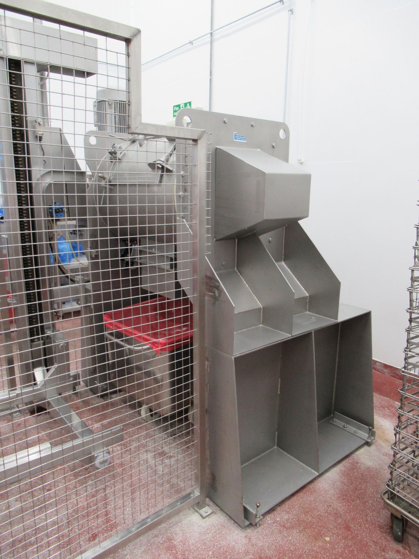 Winkworth RT200 stainless steel mixer Serial no: 16497 (2001) tare weight 1080kg, with fixed Base - Image 6 of 14