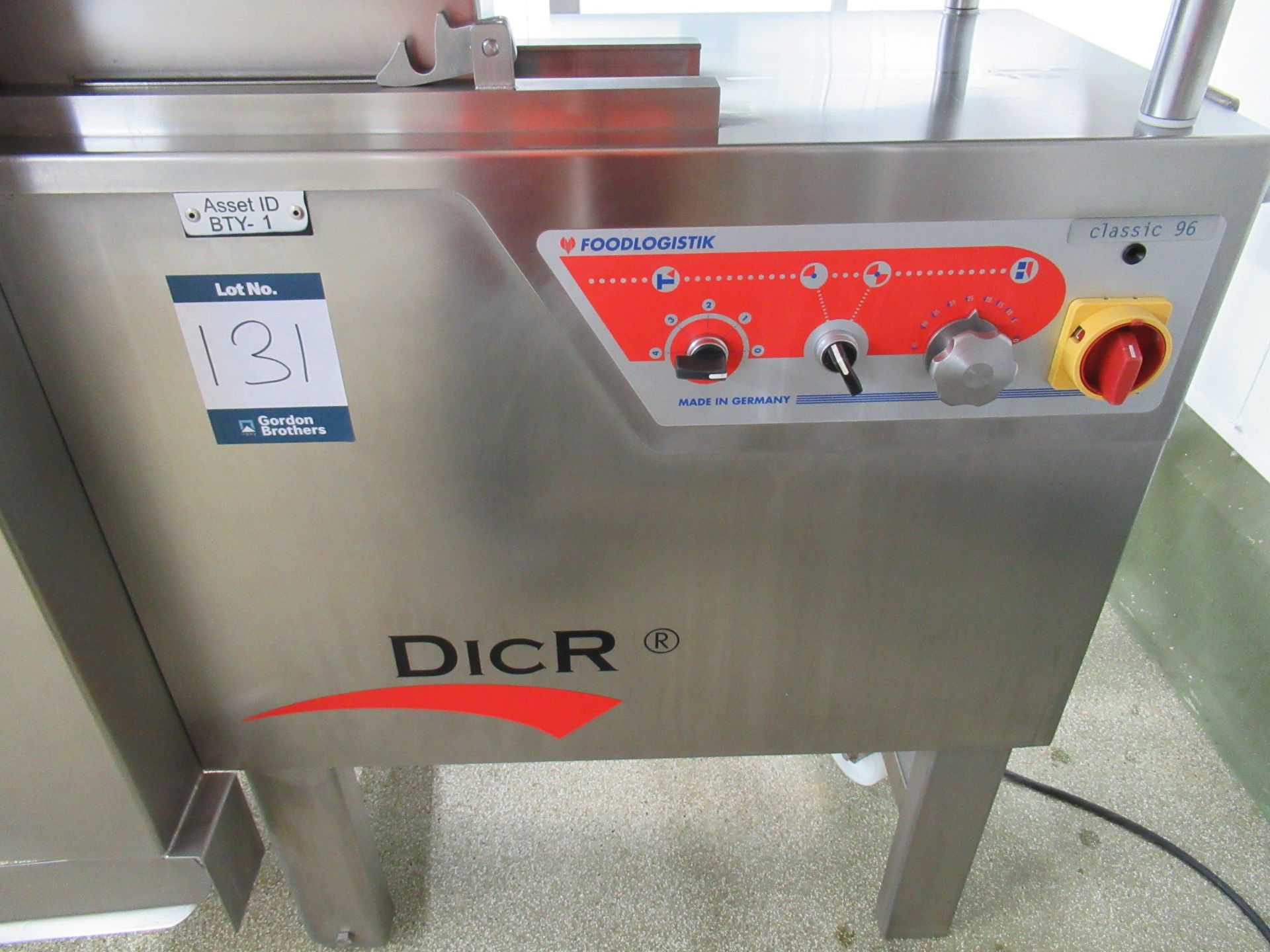 Food Logistik DICR Classic 96 stainless steel meat dicer, Serial no: 2142395 (2014), 90 x 90 x 325mm - Image 2 of 11