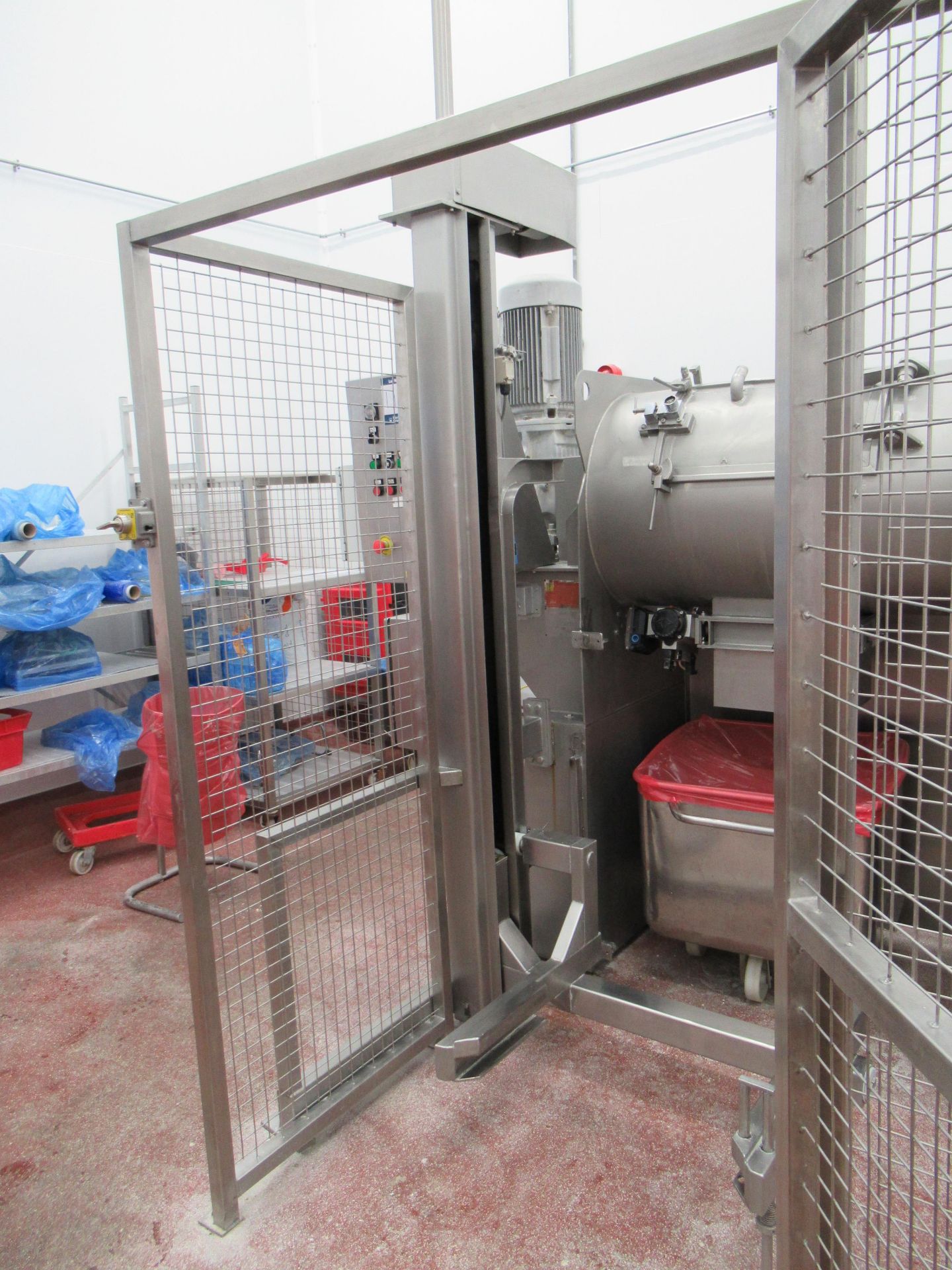 Winkworth RT200 stainless steel mixer Serial no: 16497 (2001) tare weight 1080kg, with fixed Base - Image 8 of 14