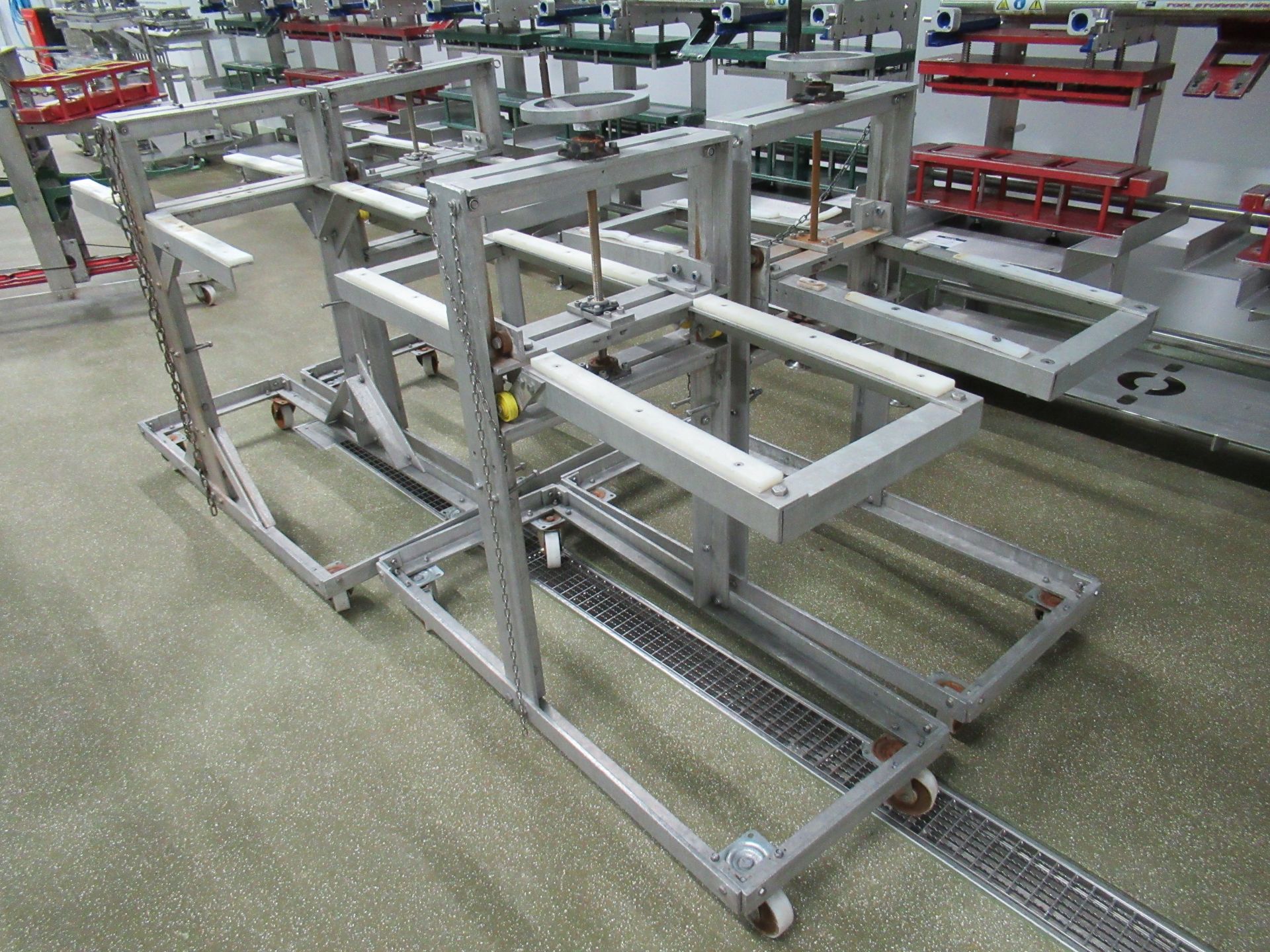 4 Aluminium tooling trollies - Image 2 of 6