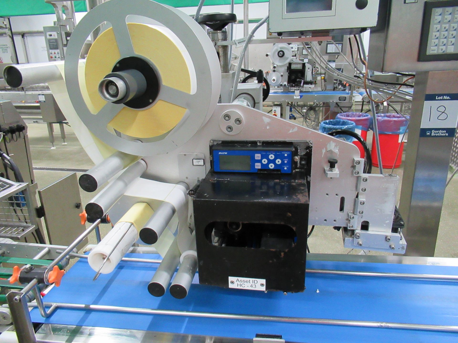 Altech Alcode TS SX label applicator. Serial no: 1004015010807 (2010) with Sato S8412RD label - Image 2 of 11