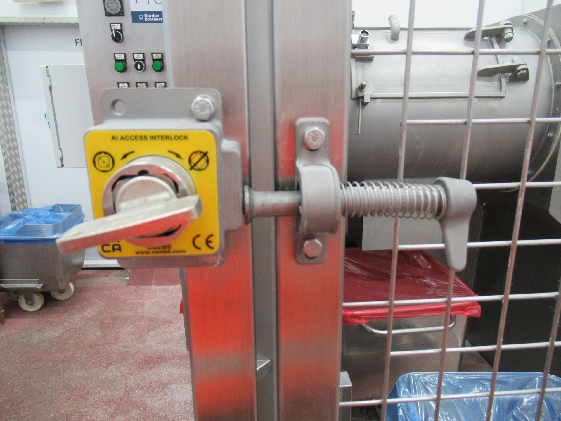Winkworth RT200 stainless steel mixer Serial no: 16497 (2001) tare weight 1080kg, with fixed Base - Image 12 of 14
