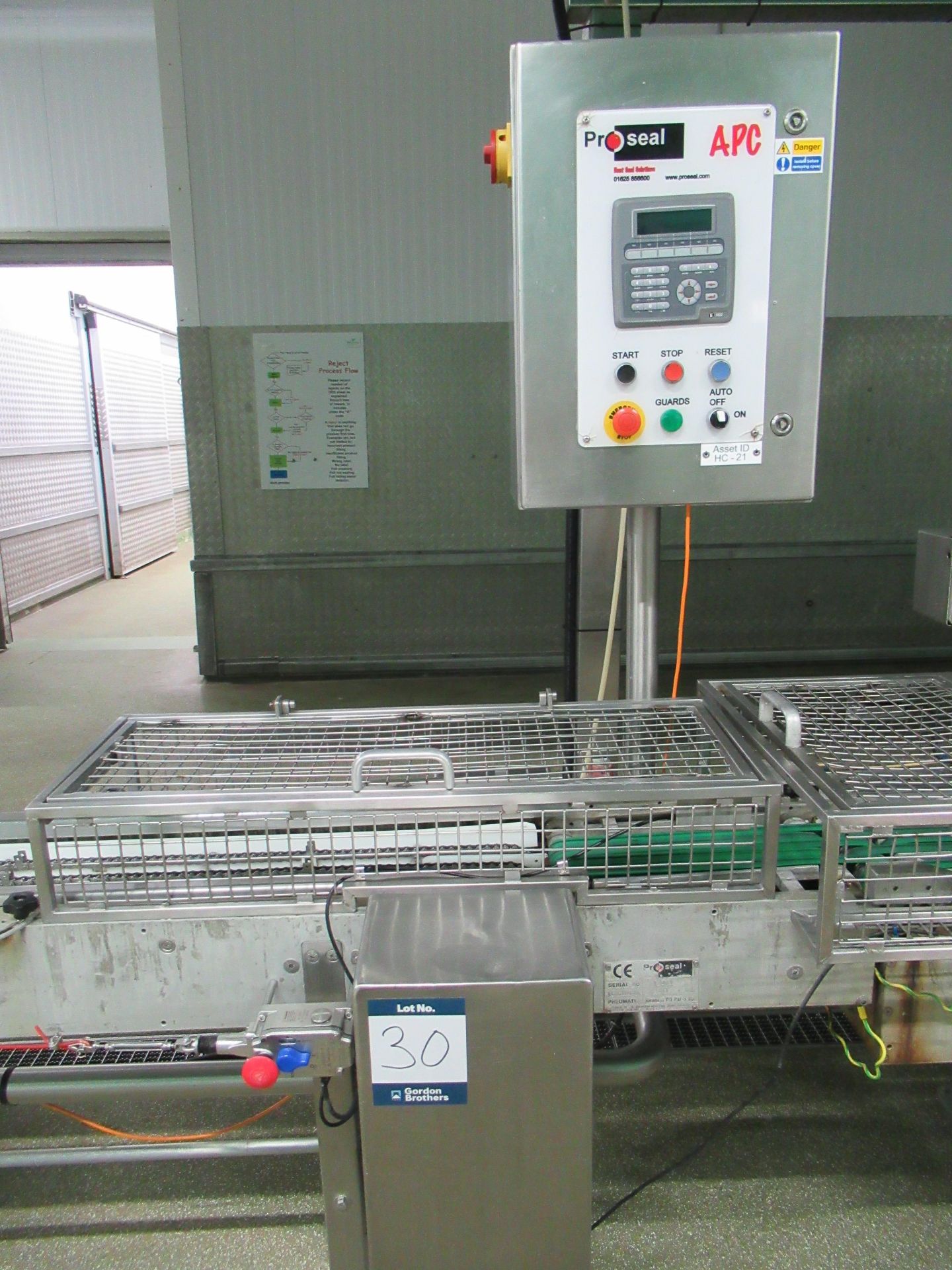 ALL INCLUSIVE LOTS 29-34: Tray filling and sealing line 5 comprised of; Turbo Systems tray denester. - Image 11 of 66