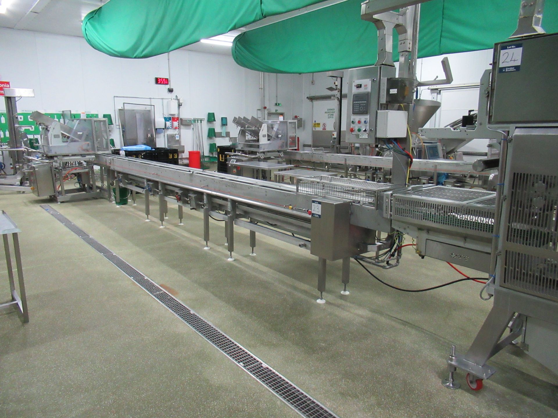 ALL INCLUSIVE LOTS 22-27: Tray filling and sealing line 4 comprised of; Turbo Systems Ltd tray - Bild 3 aus 63