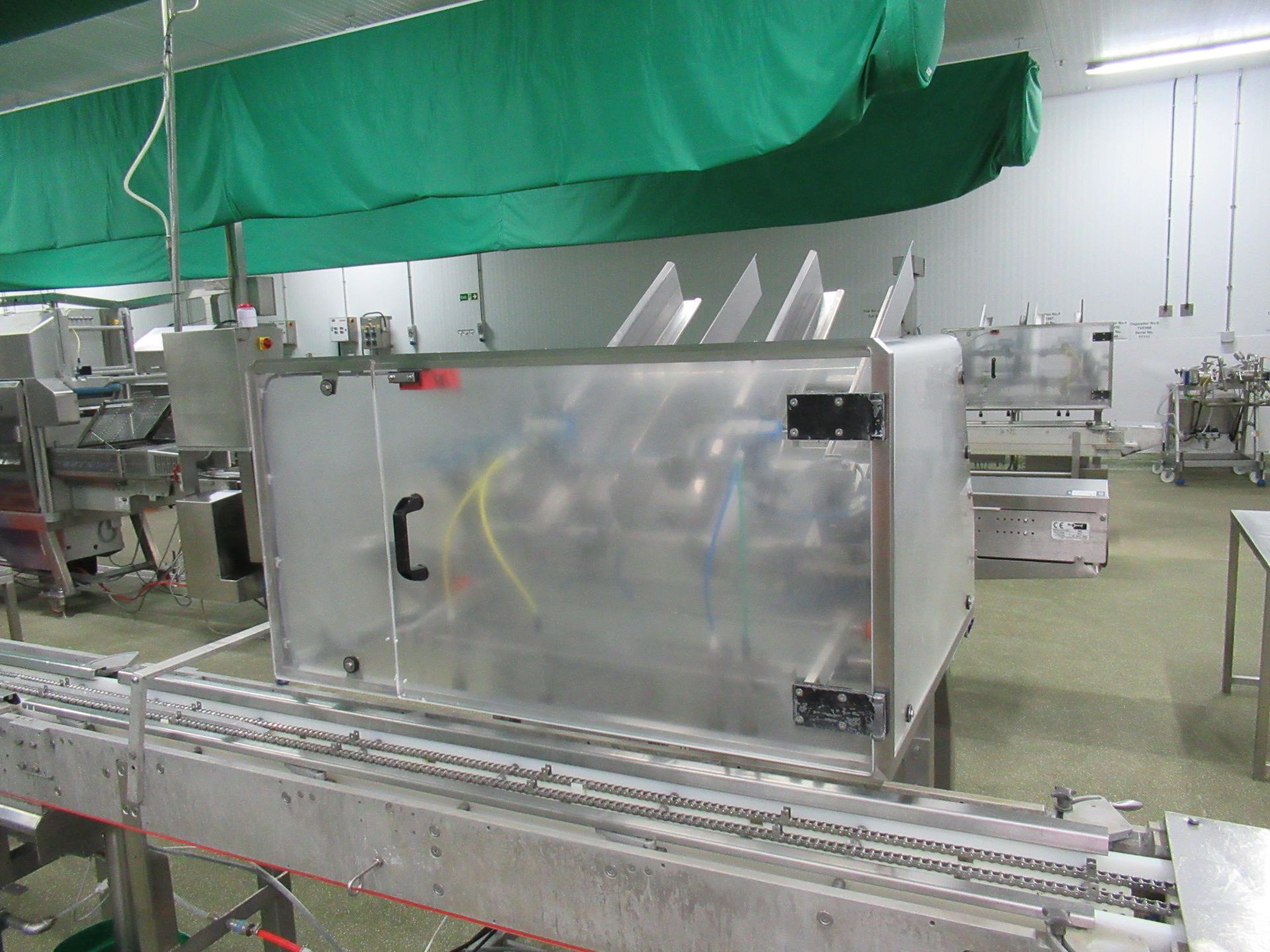 FP Packaging Machinery Ltd Recip2 tray denester. Serial no: 7093 (2005) 2 row feeder (Part of All - Bild 3 aus 7