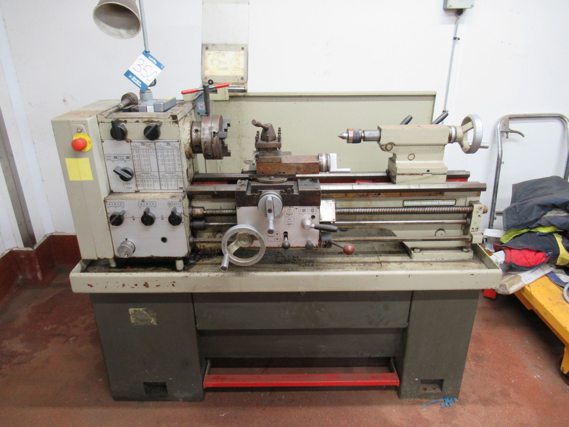 Harrison M300 straight bed centre lathe, 600mm between centres, 300mm swing over bed Serial no: