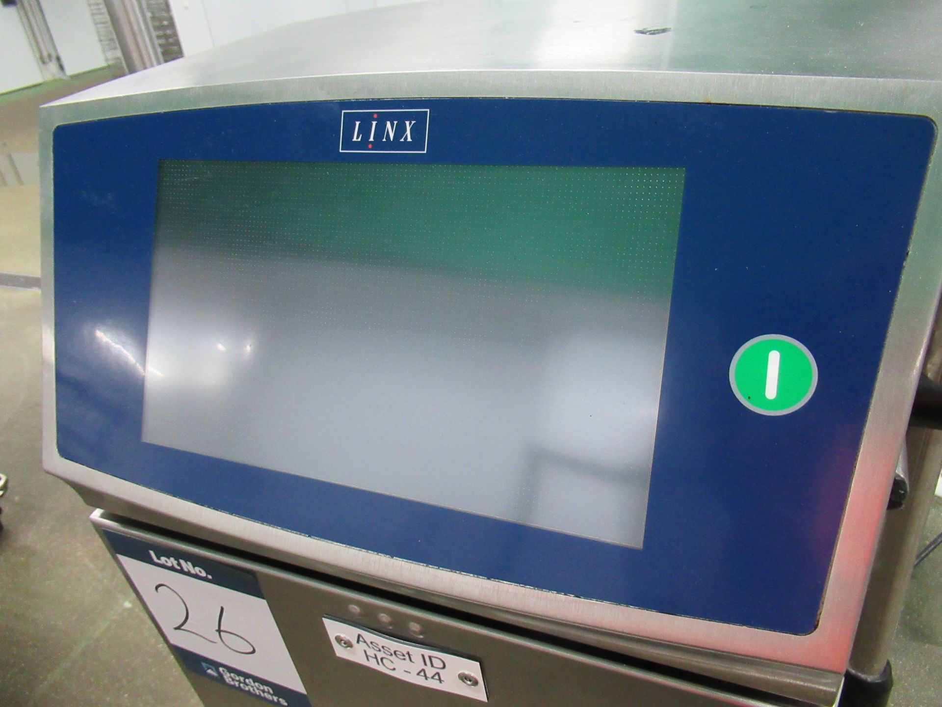 Linx 8900 Ip55 inkjet coder. Serial no: AX167 (2018) mounted on mobile base (Part of All Inclusive - Image 8 of 10