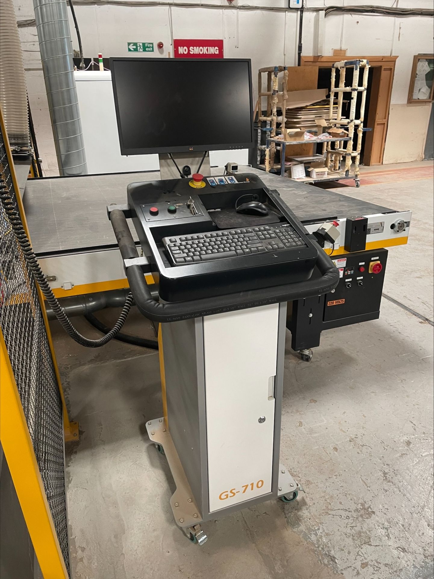 Anderson Group GS-710 Linear Drive CNC routing & drilling machine, Serial No. FAANCST10314 (2022), - Image 17 of 37