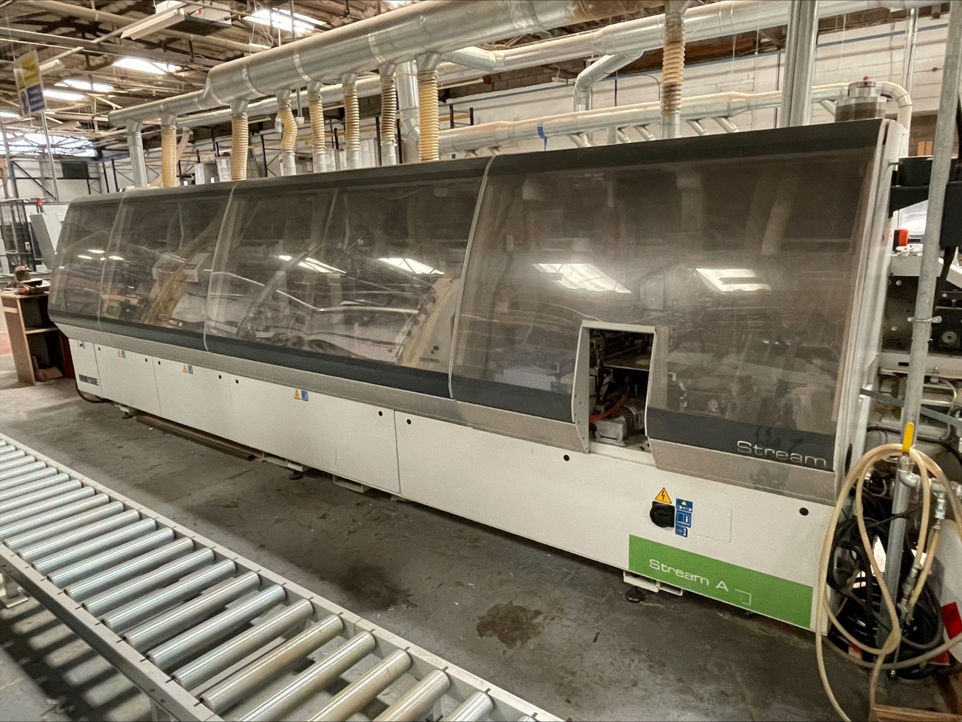 Biesse Stream A / 6.0 automatic single sided edgebander, Serial No. 1000014053 (2016), machine - Image 4 of 12