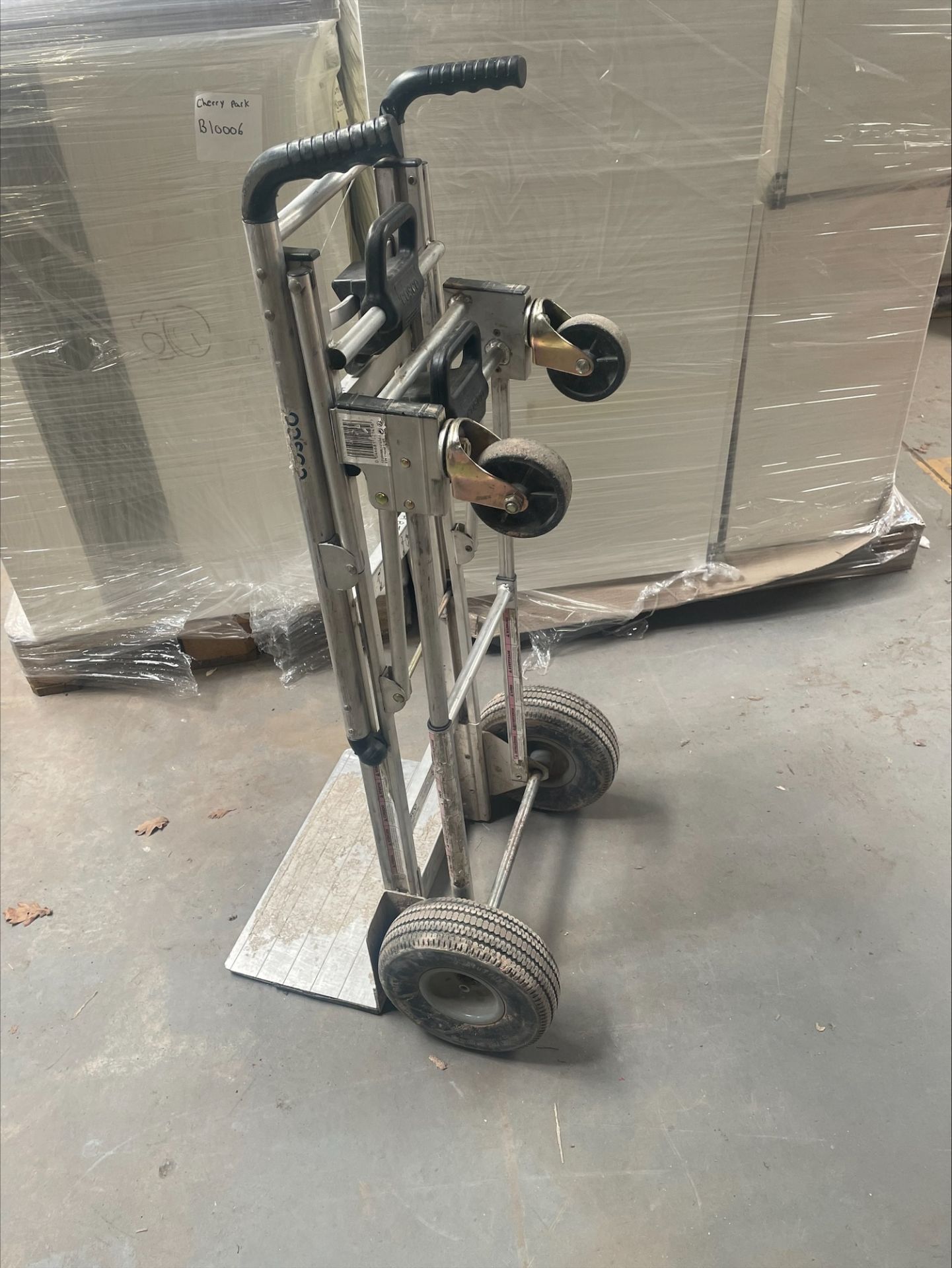Cosco 12304ABLUE assisted hand truck, capacity: 350kg - Image 2 of 4