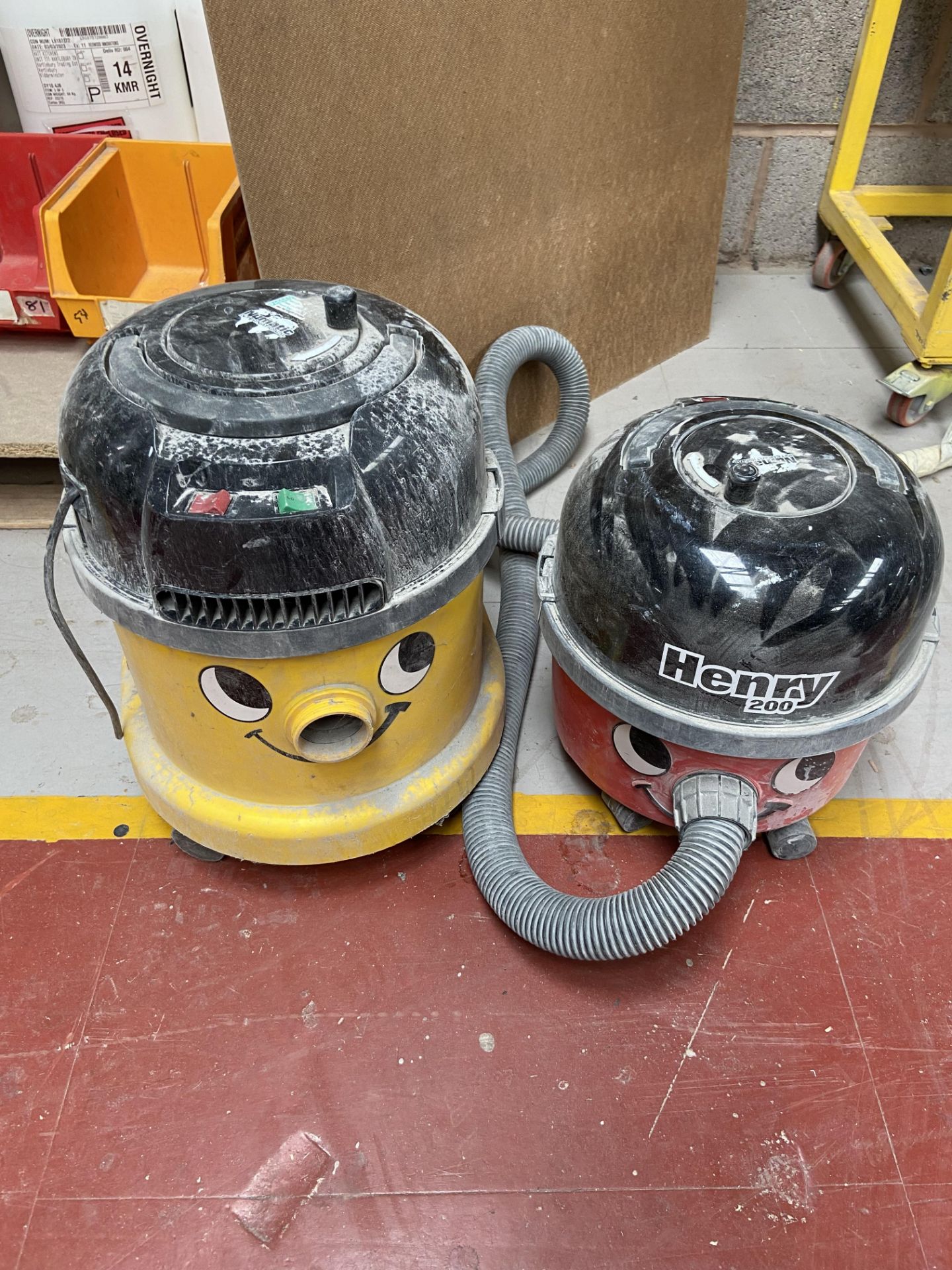 Henry HVR 200-11 & Edward VEVR 370-22 vacuums