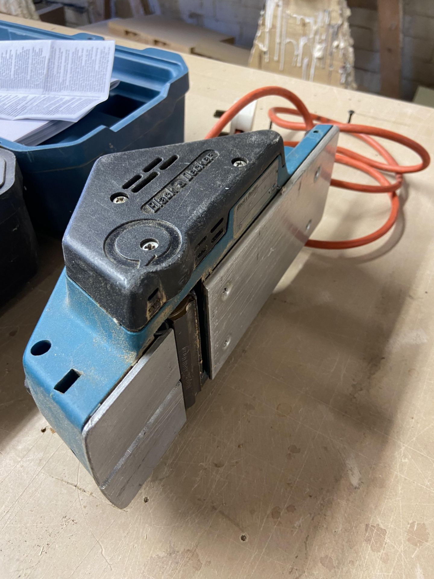 Quantity of power tools including, Erbauer EBJ860 860 biscuit jointer, Katsu electric blower, - Image 9 of 9