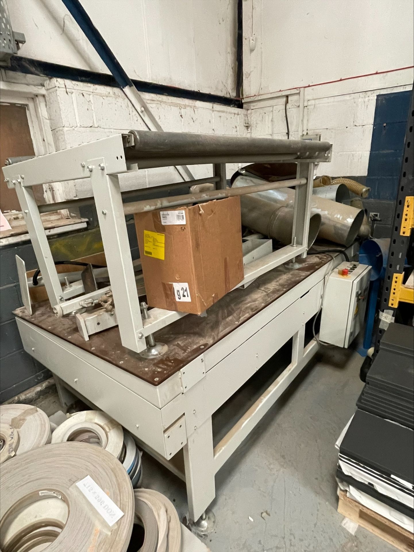 Biesse Edge ROXYL 5.5 automatic single sided edgebander, Serial No.75070 (2013),machine length: - Image 2 of 4