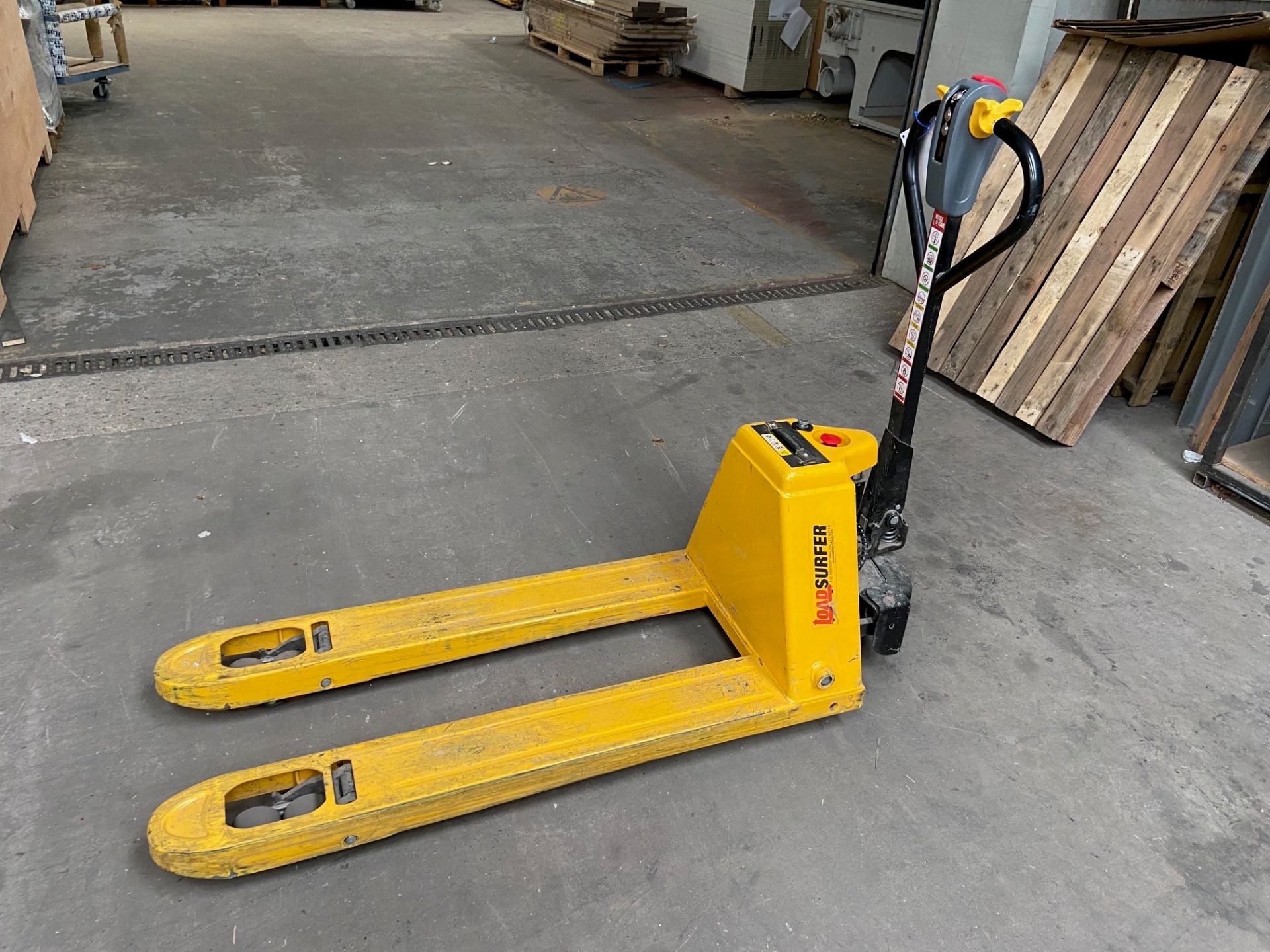 Load Surfer STA-EPT20H Electric pallet truck, Serial No. 24324-7 (2022) (Please note this pallet