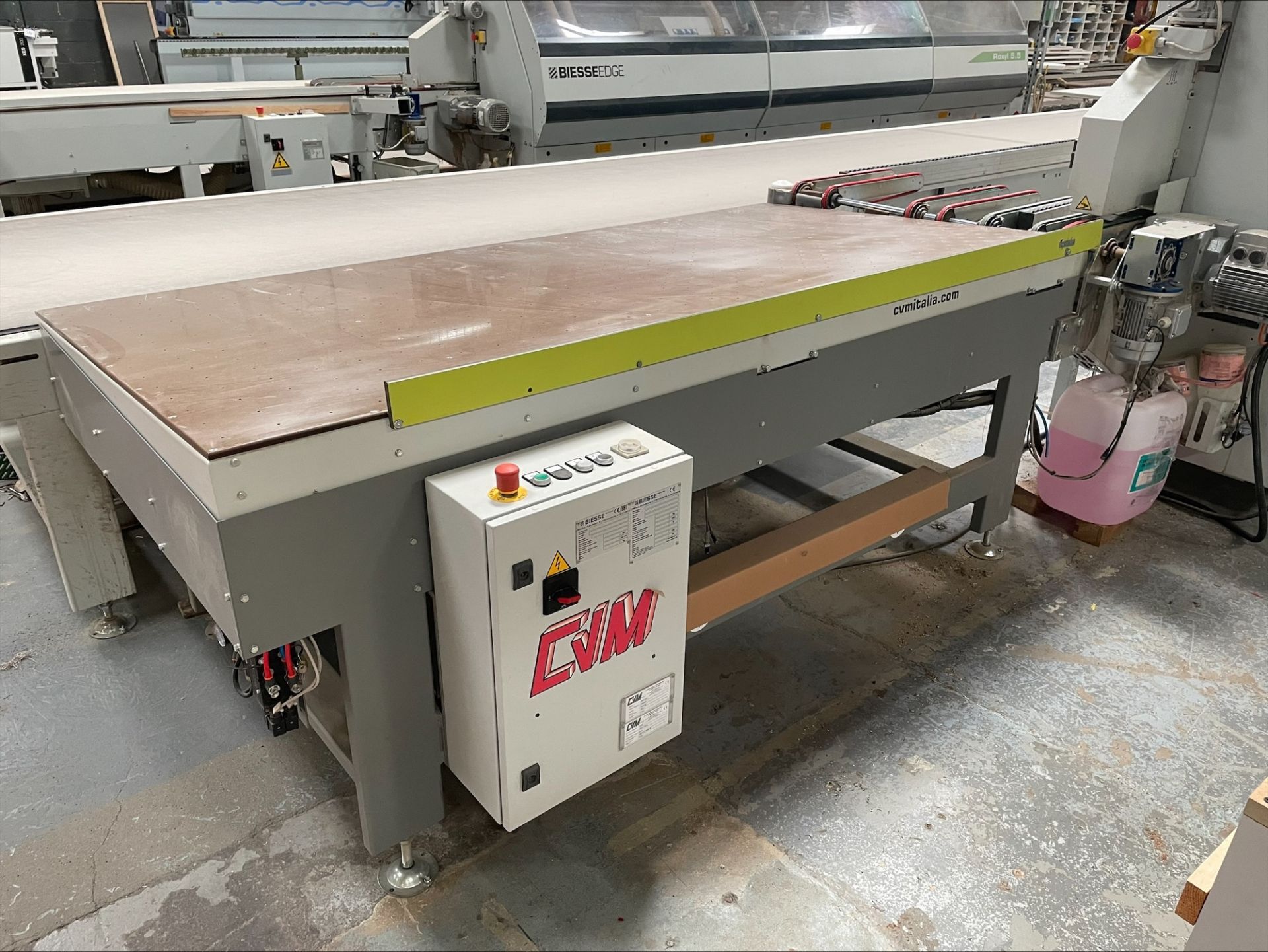 Biesse Stream A / 6.0 automatic single sided edgebander, Serial No. 1000014053 (2016), machine - Bild 9 aus 12