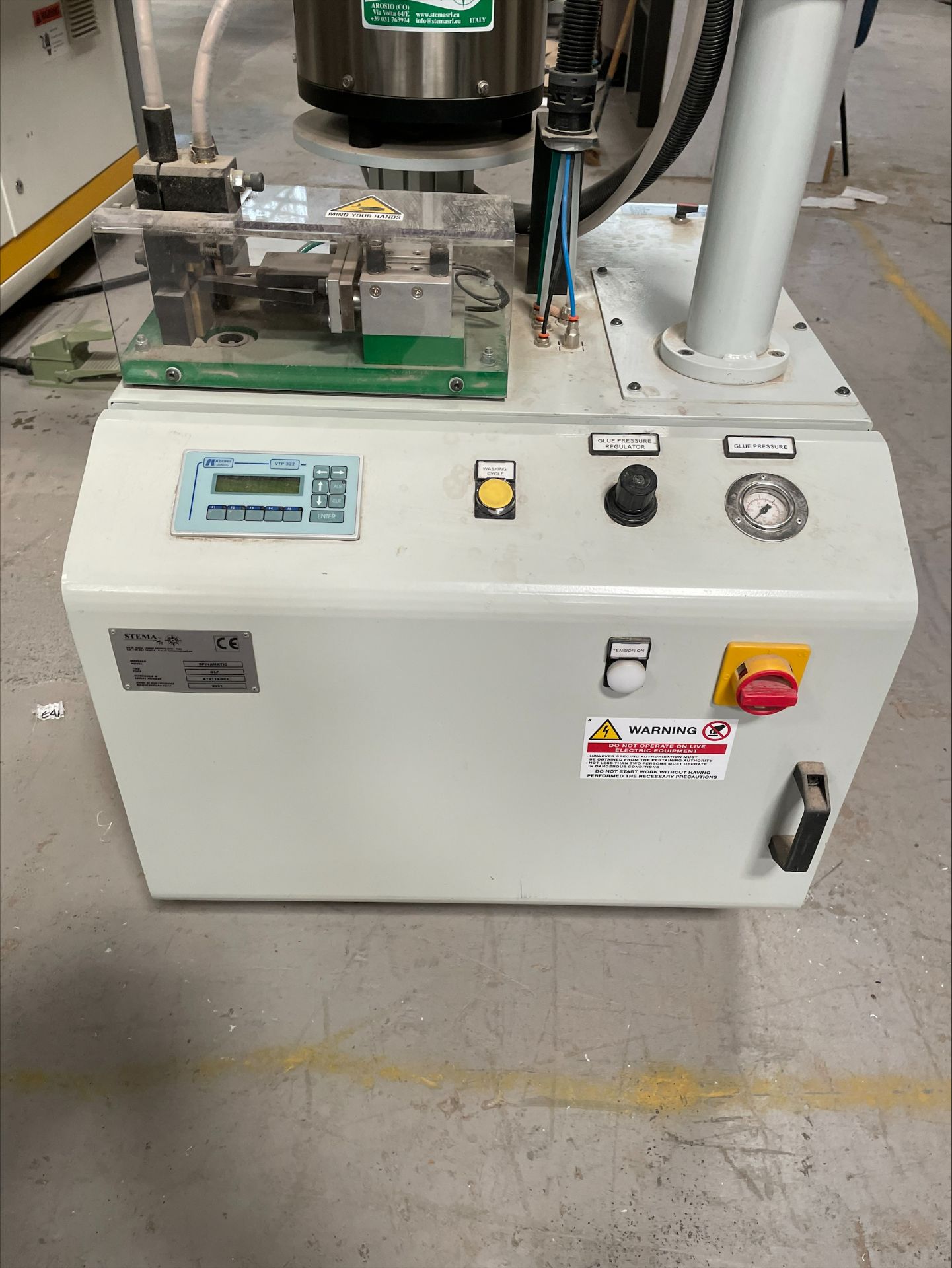 Stema Spinamatic GLF Drilling & dowel insertion machine, Serial No. ST2112-002 (2021) (Purchased new - Image 2 of 7