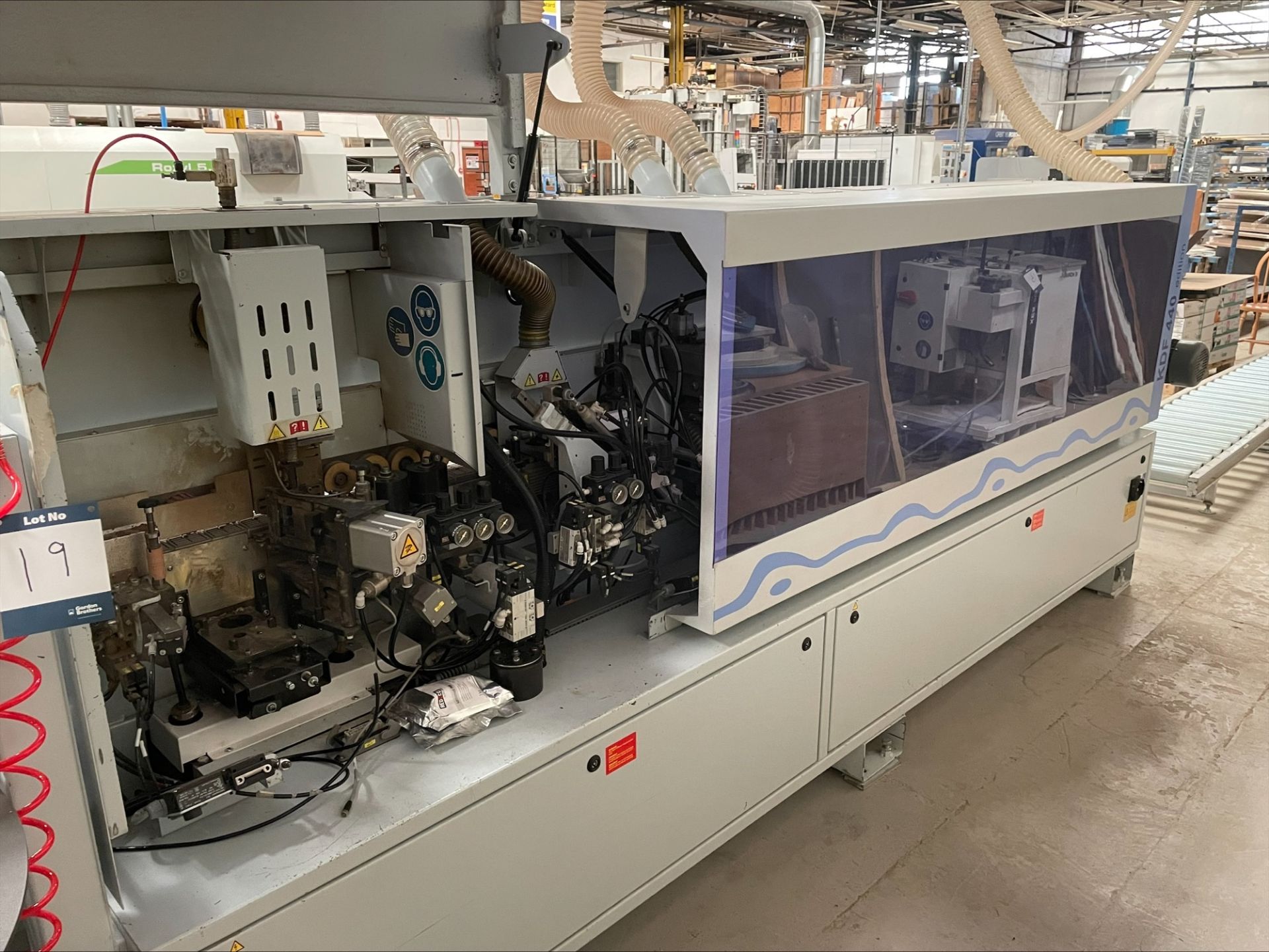 Brandt Optimat KDF 440 C CNC single sided edgebander, Serial No. 0-261-08-2073 (2015), machine - Image 3 of 7