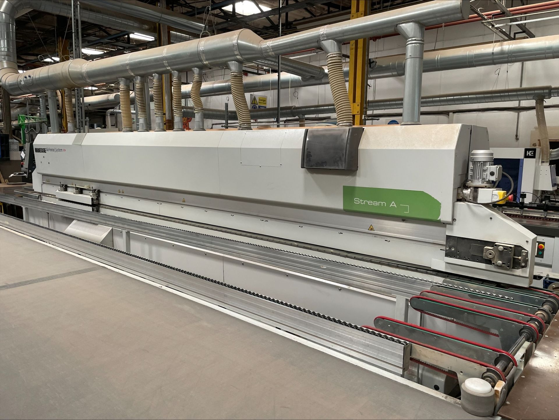 Biesse Stream A / 6.0 automatic single sided edgebander, Serial No. 1000014053 (2016), machine - Image 2 of 12