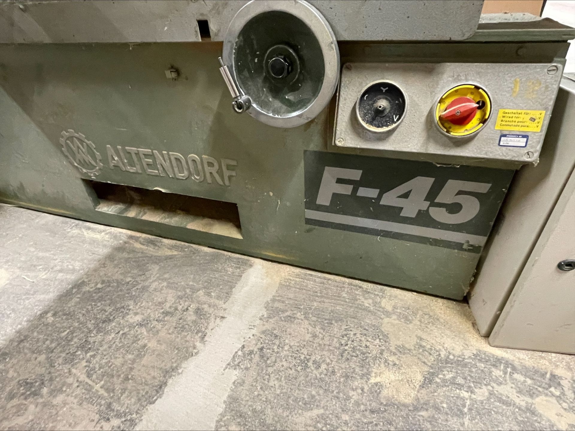 Altendorf F-45 Sliding table dimension saw, Serial No. 85-11-40 (RAMS Required) - Image 2 of 5