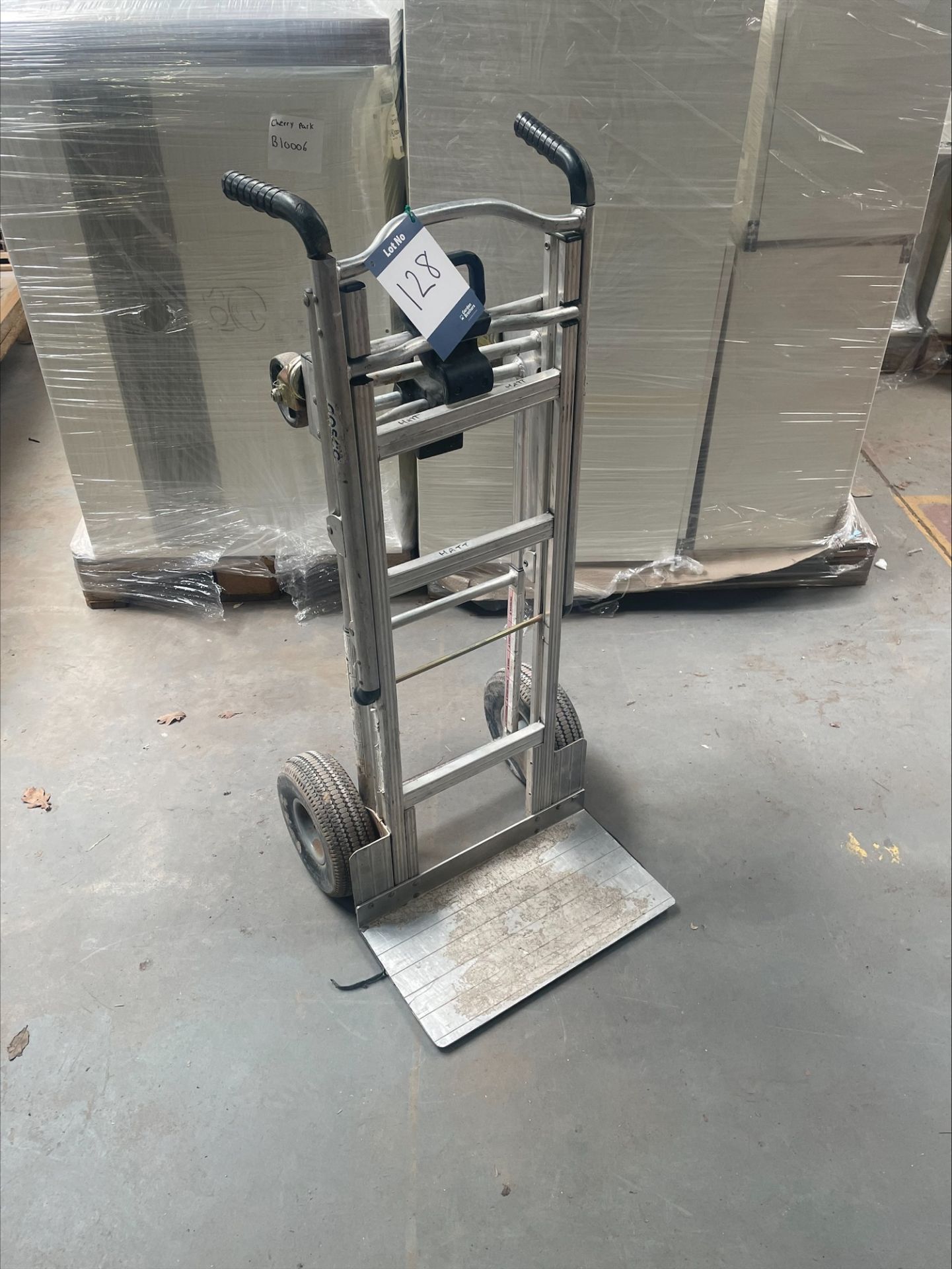 Cosco 12304ABLUE assisted hand truck, capacity: 350kg