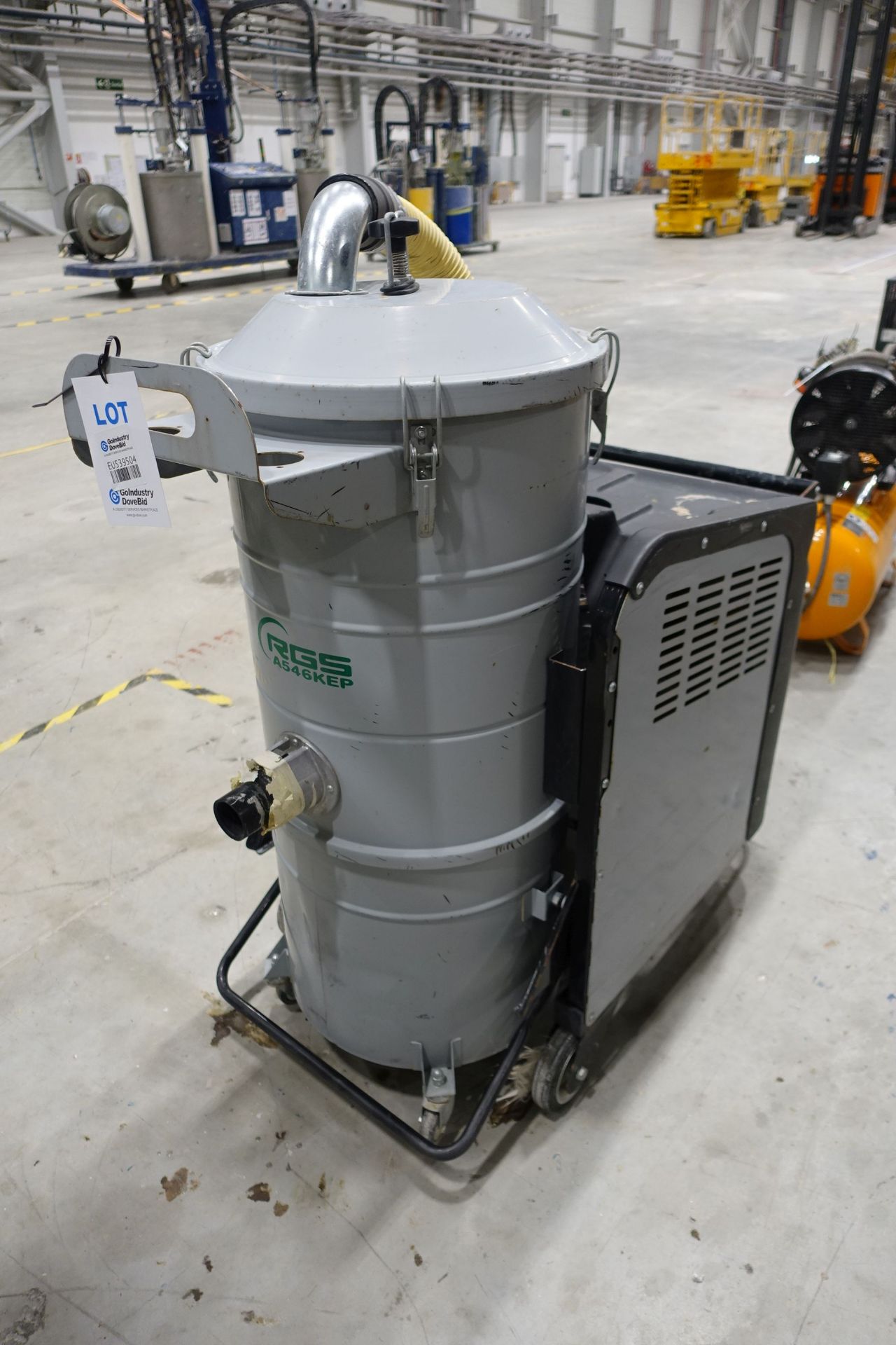 DELFIN RGS A546 KEP Industrial Vaccum Cleaner (2016), Ser # 161246 - Image 3 of 13