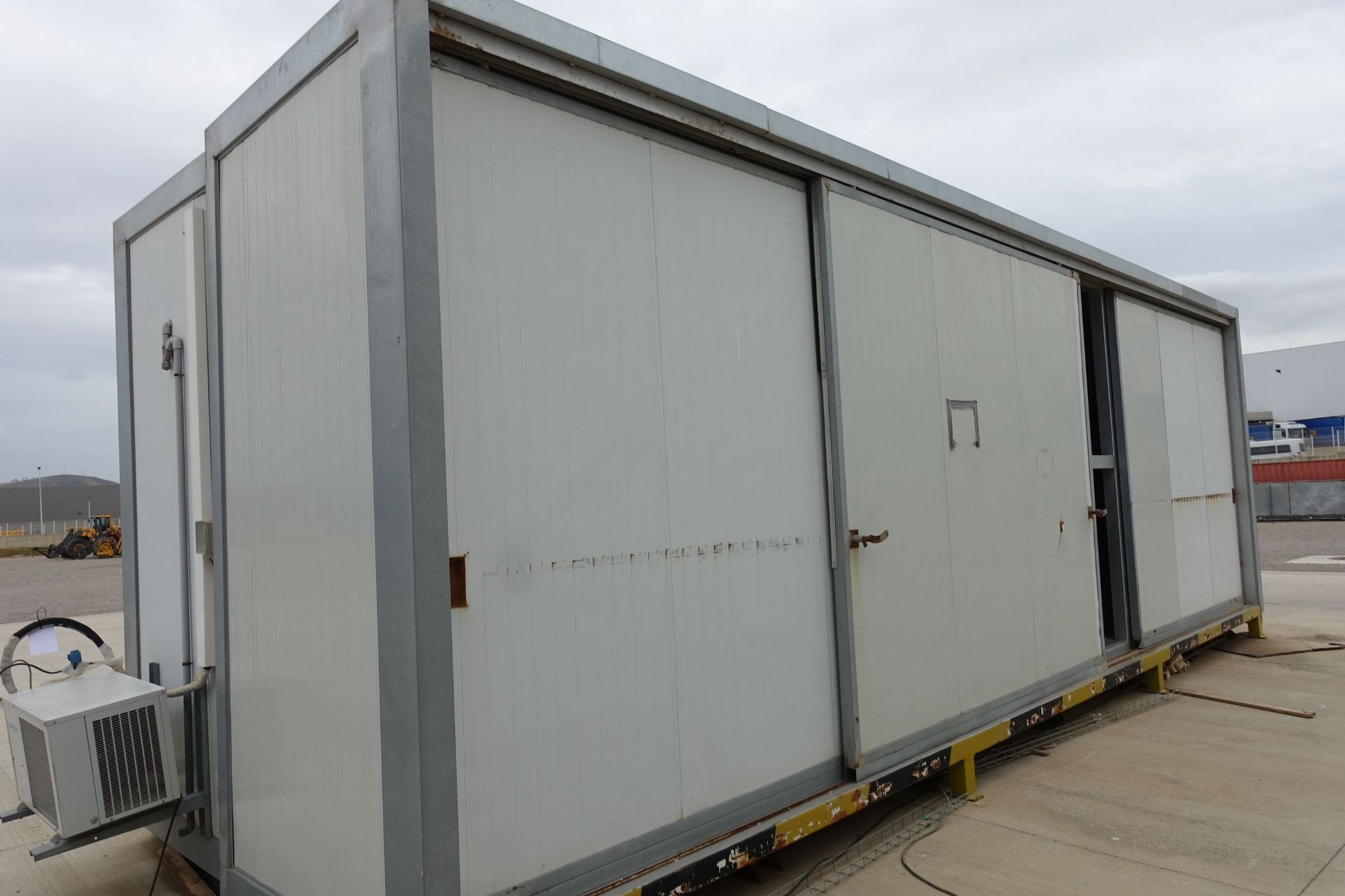 Intracon Chilled Container, 9m Long x 1.5m Deep x 3m High (aproximaely) with MDH-NF-2034A Chiller,