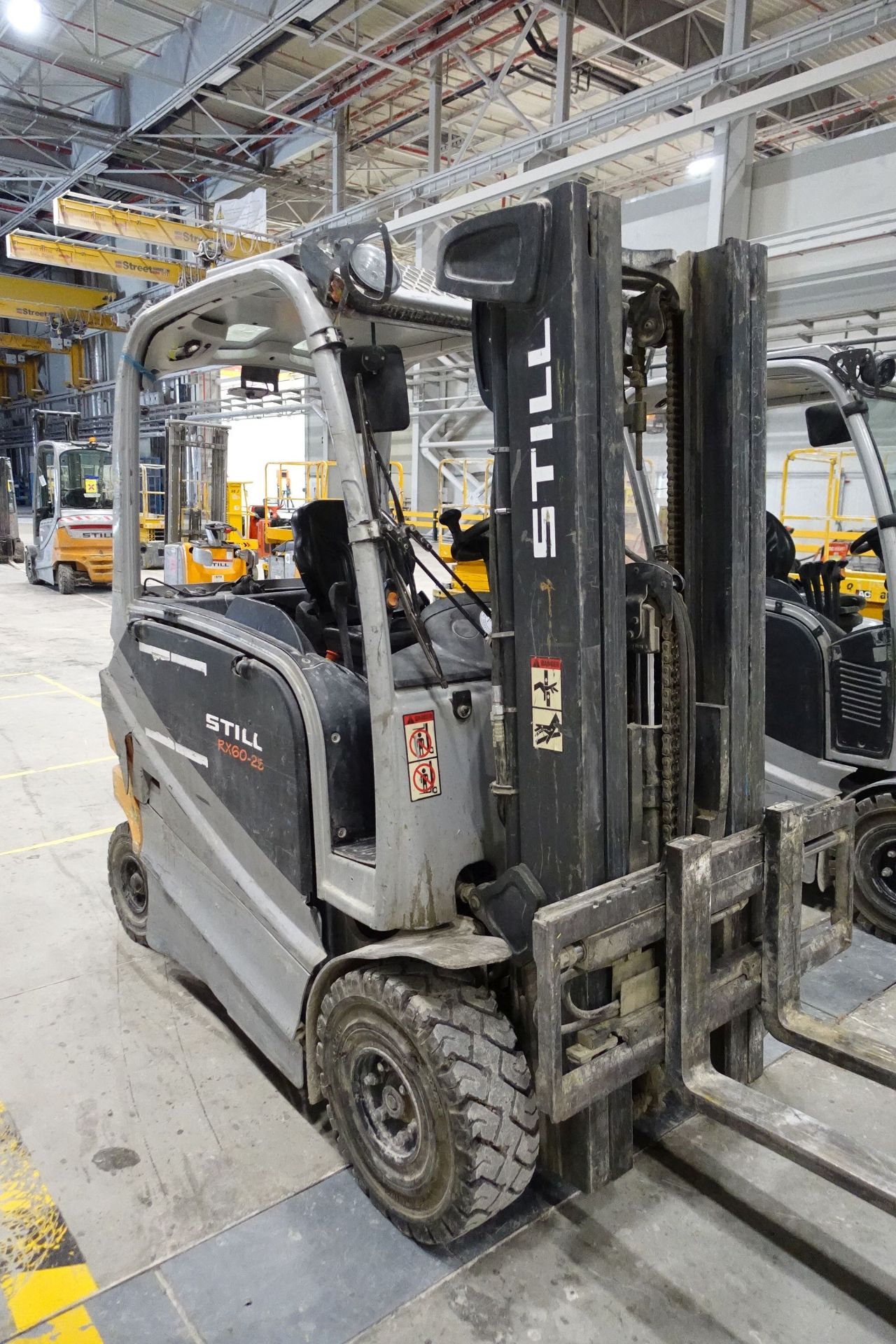 STILL RX60-25 Electric Forklift Truck, 2,500kg Capacity with Sideshift, Ser # 516345V00342 (2019)