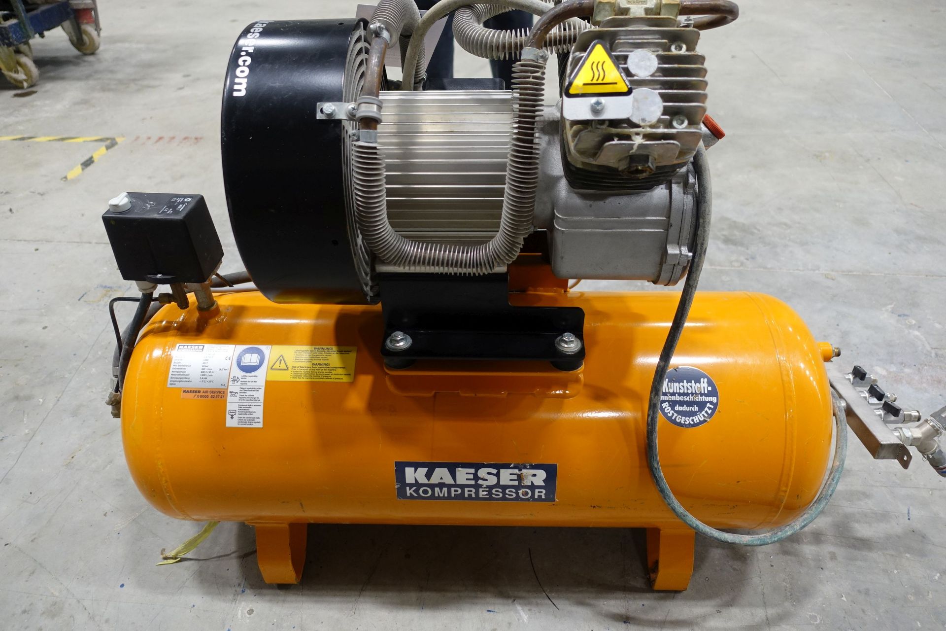 KAESER EPC 440 100 Air Compressor, Ser# 1008 (2017) - Image 5 of 9