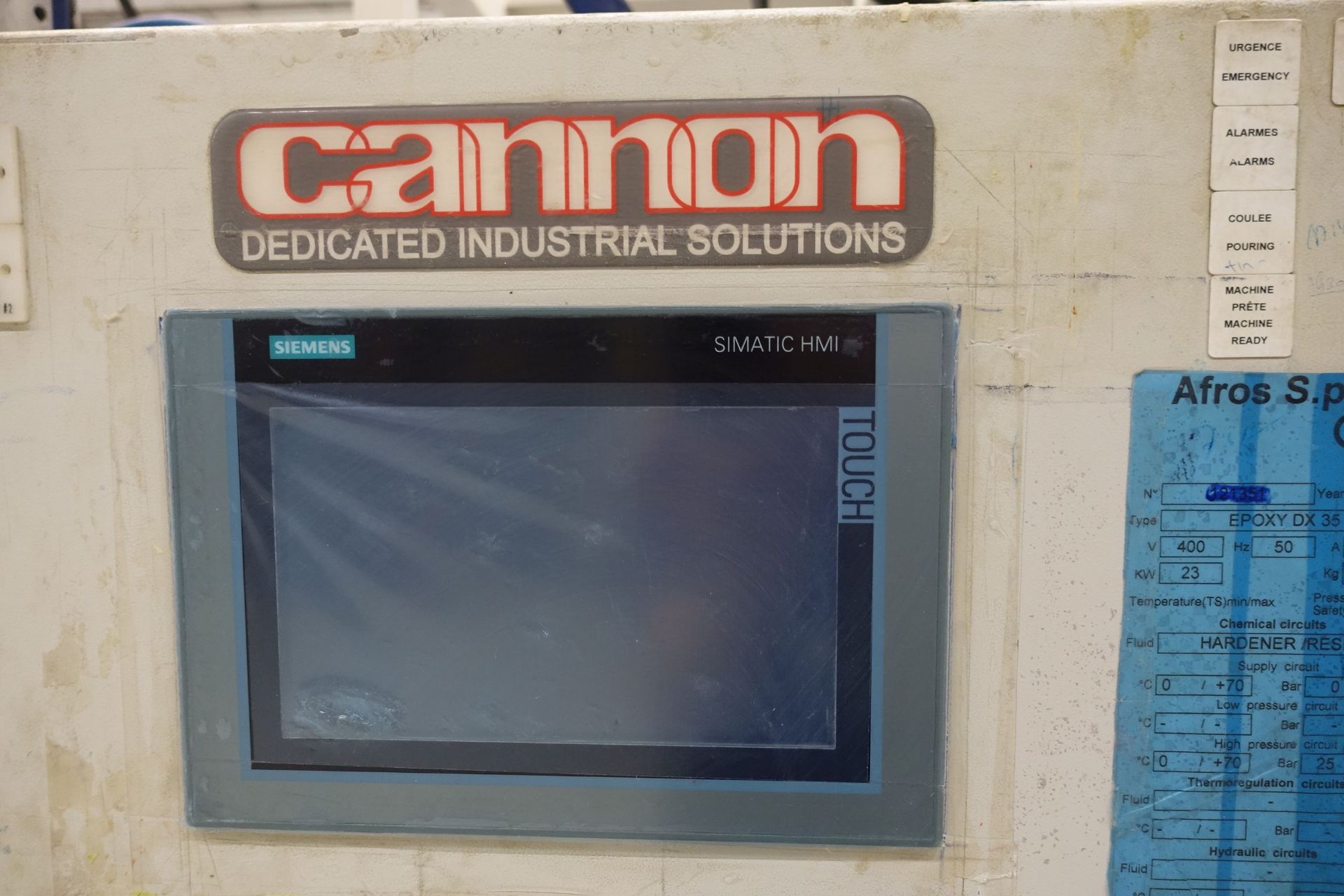 Cannon EPOXY DX35 Low Pressure Epoxy Resin Infusion System for Epoxy Resin Infusion Process, with - Image 7 of 20