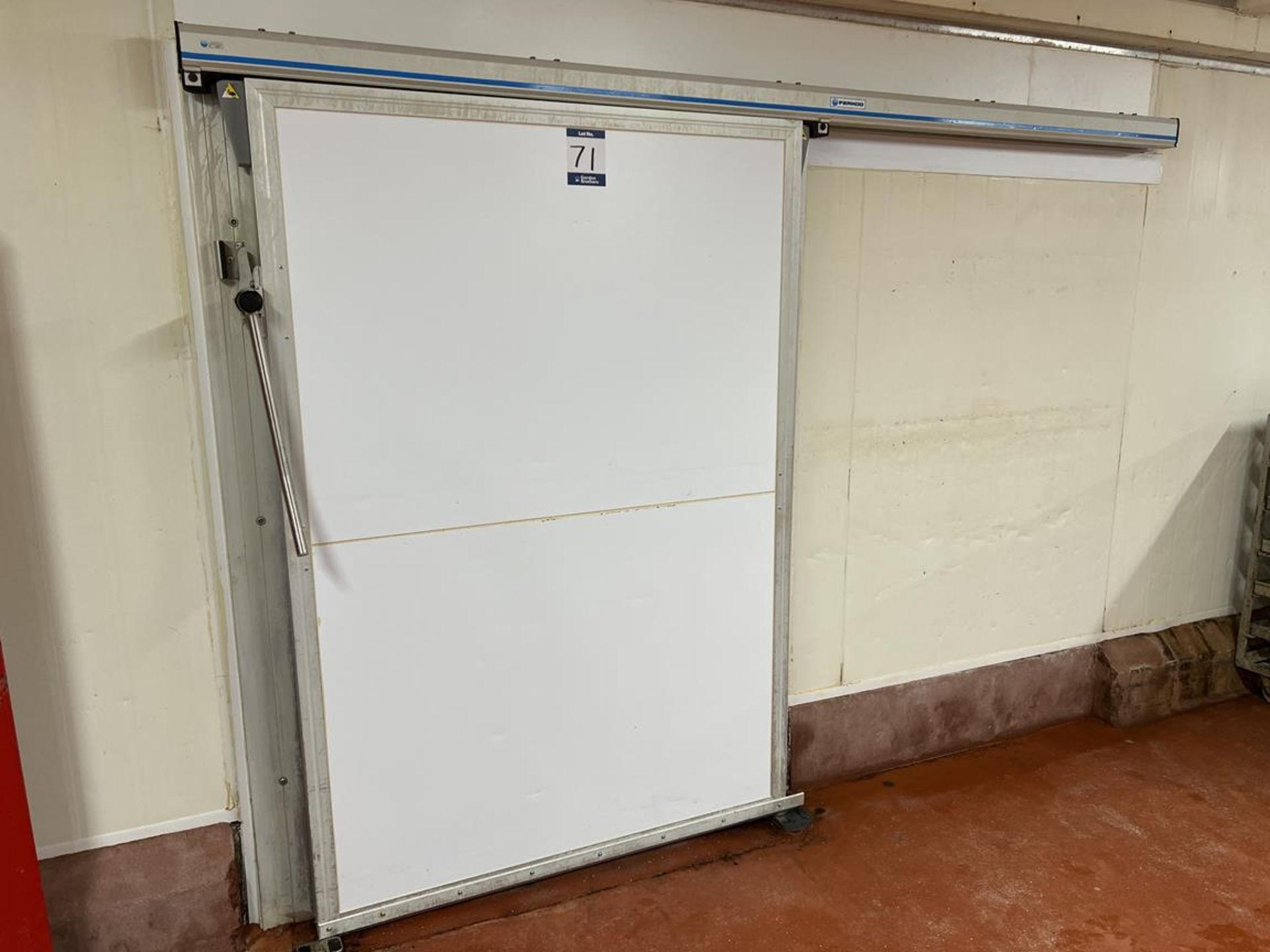 Fermod, sliding fridge door, 1380mm x 2050mm - Image 2 of 3