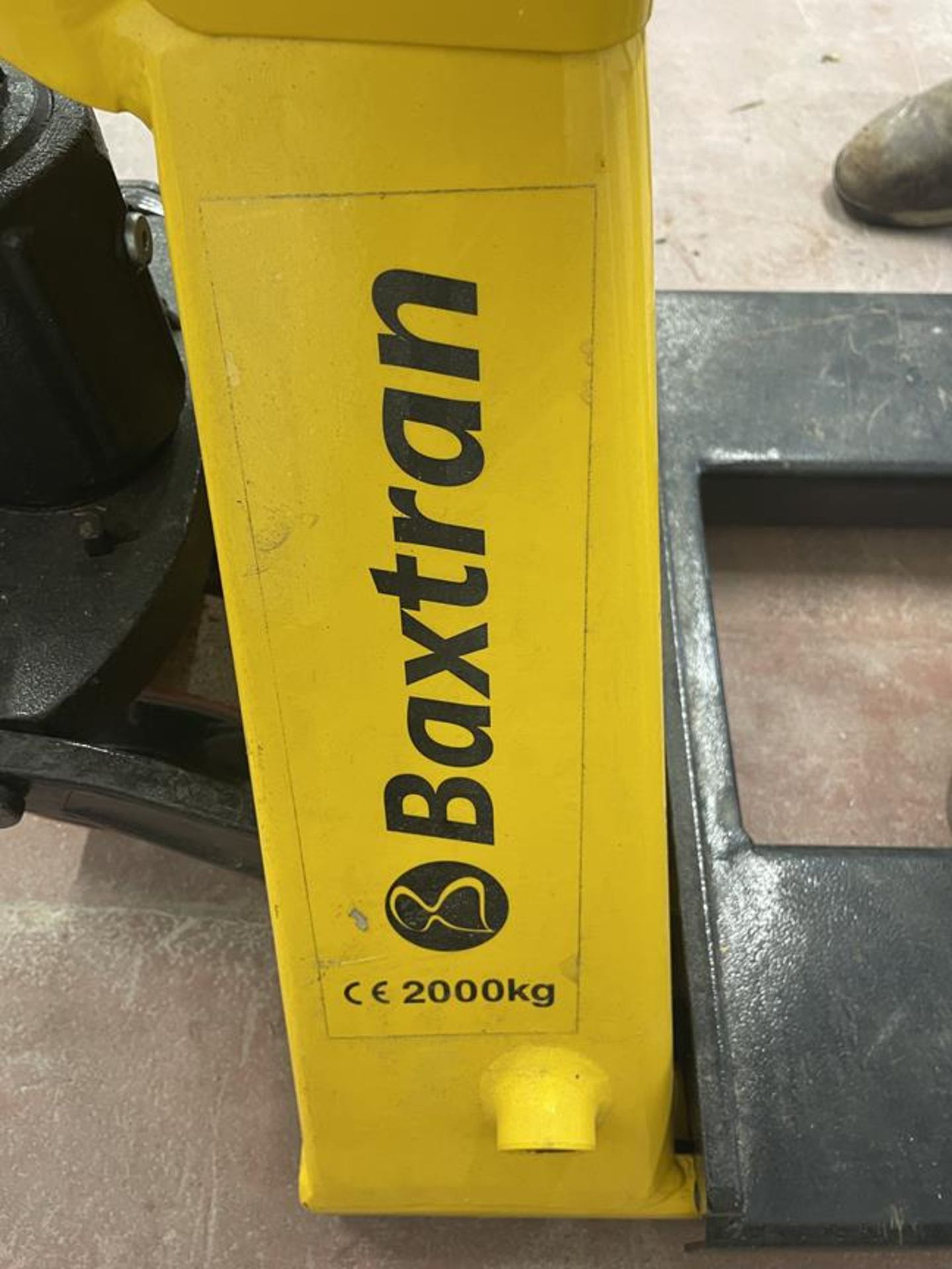 Baxtran, manual pallet truck with electronic weigh scale - Image 2 of 2