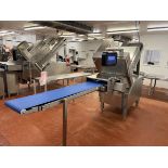 Weber, CCS 402 UB high capacity slicing and portioning machine with discharge conveyor and touch