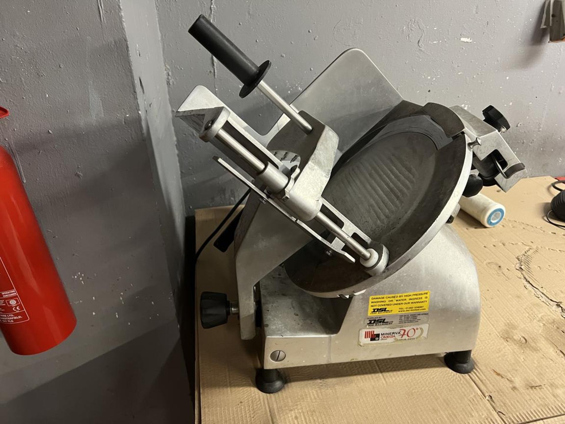 Omega Model 350-BF rotary meat slicer S/No. OM16E0267 (DOM: 2016) - Image 2 of 5